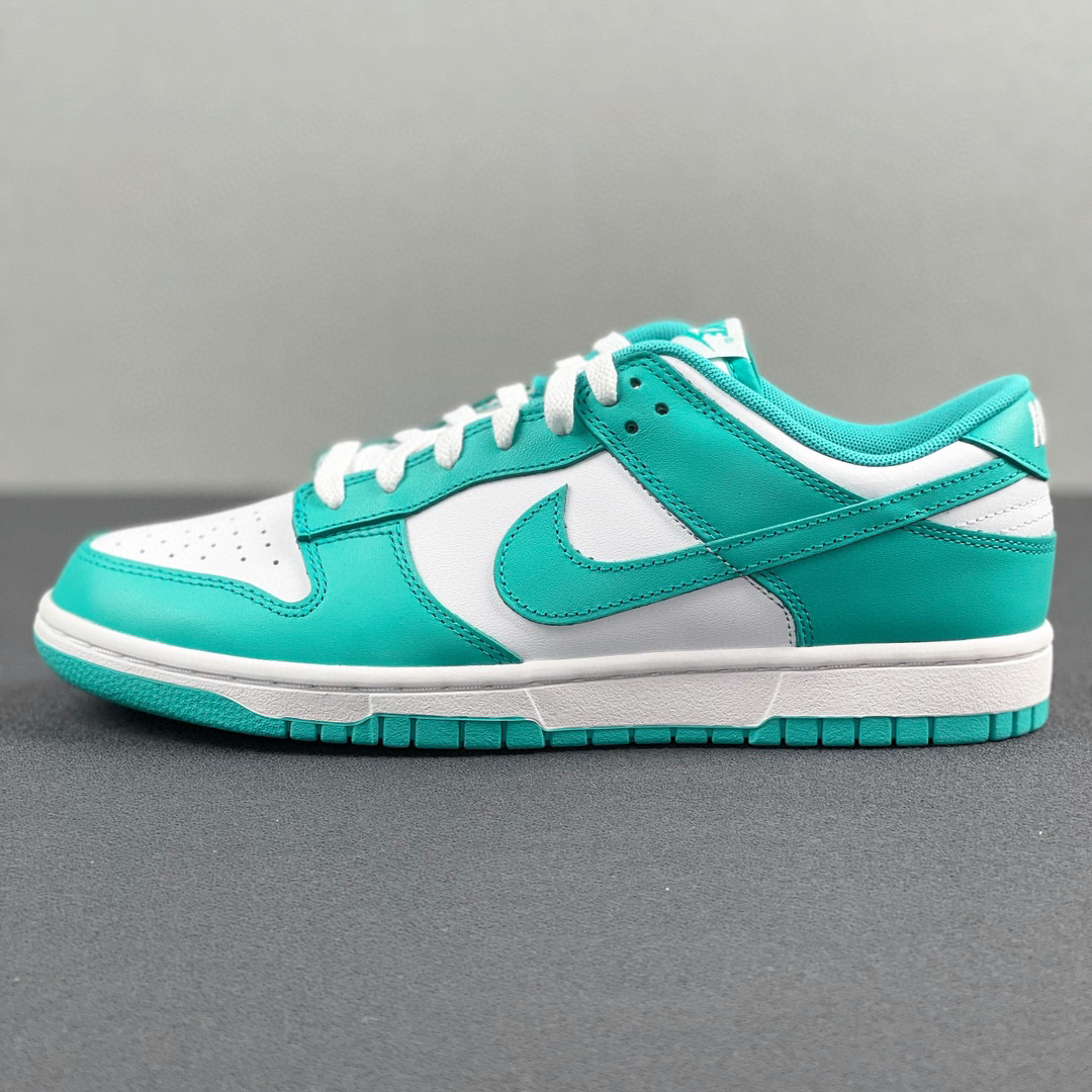  Dunk Low Clear Jade  低筒 休闲鞋 板鞋 男鞋 女鞋 波鞋 汽水 撕撕乐 白绿 蒂芙尼绿 DV0833-101