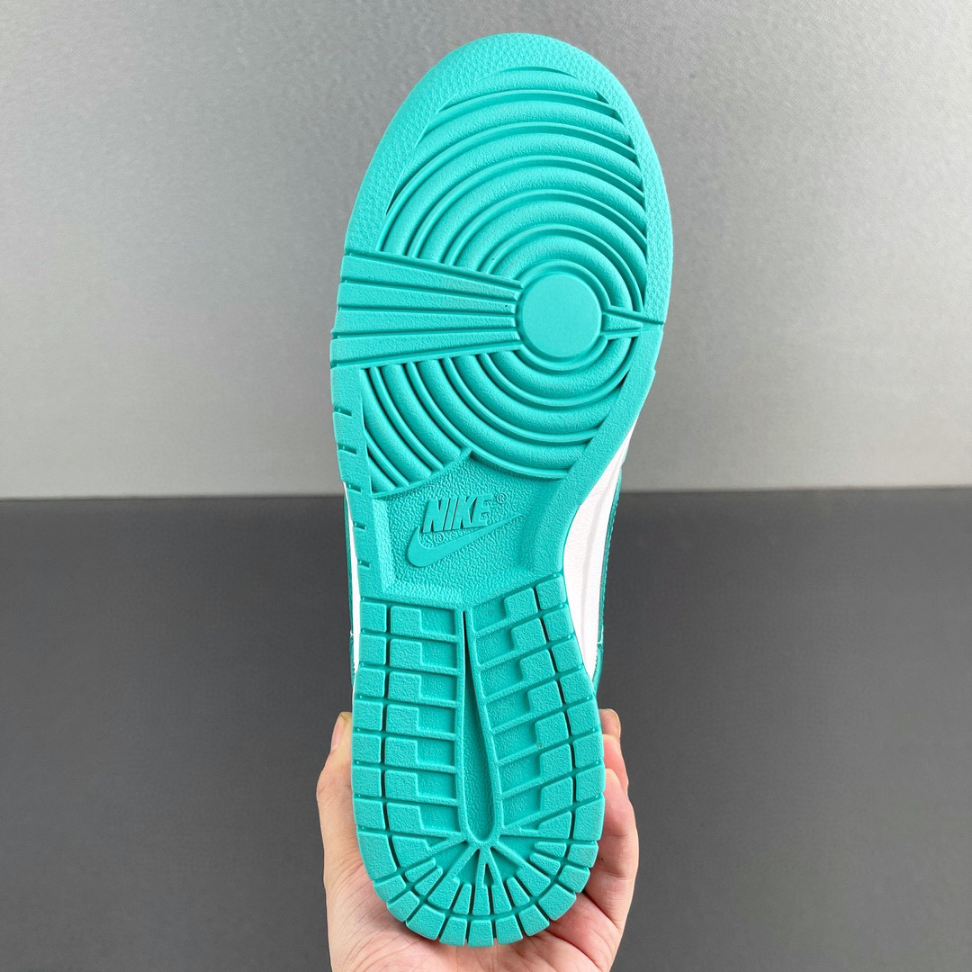  Dunk Low Clear Jade  低筒 休闲鞋 板鞋 男鞋 女鞋 波鞋 汽水 撕撕乐 白绿 蒂芙尼绿 DV0833-101