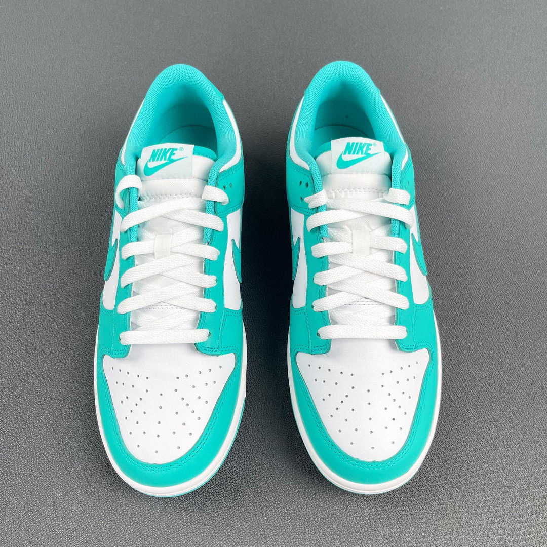  Dunk Low Clear Jade  低筒 休闲鞋 板鞋 男鞋 女鞋 波鞋 汽水 撕撕乐 白绿 蒂芙尼绿 DV0833-101