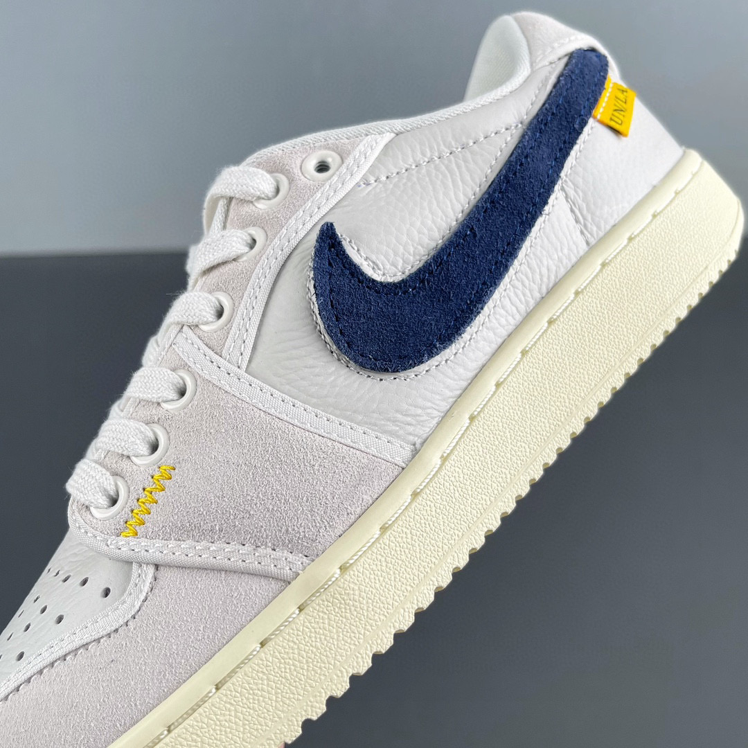 Union LA Air Jordan 1 Low  AJ1 KO Sail  低筒 板鞋 轻便休闲鞋 男鞋 波鞋 复古篮球鞋 米白  DO8912-100