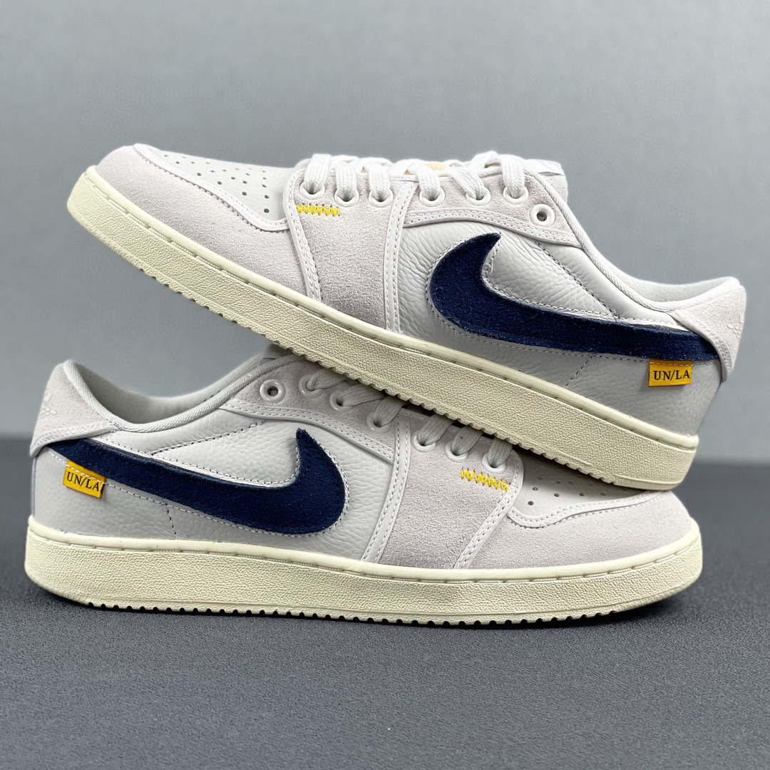 Union LA Air Jordan 1 Low  AJ1 KO Sail  低筒 板鞋 轻便休闲鞋 男鞋 波鞋 复古篮球鞋 米白  DO8912-100
