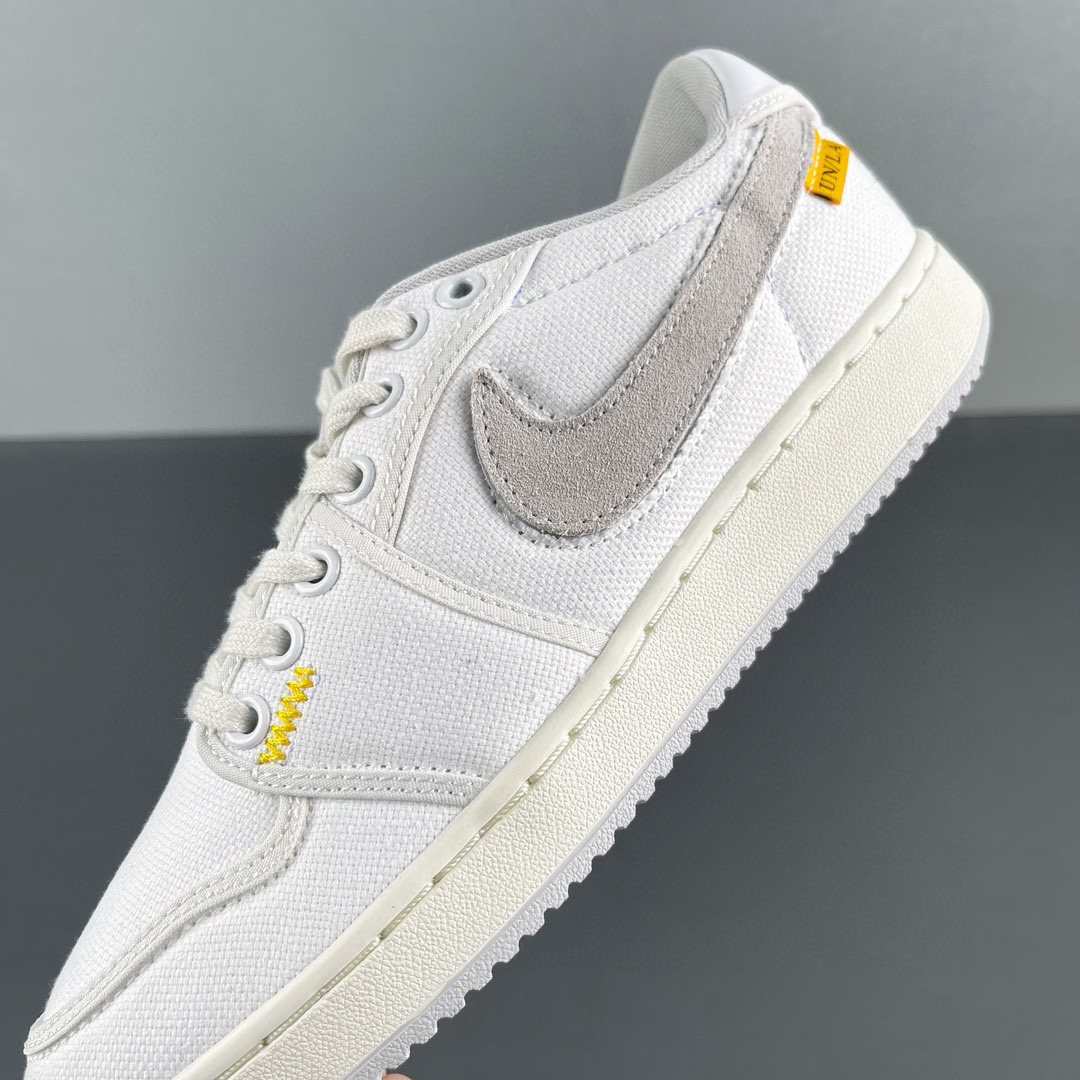 Union LA Air Jordan 1 Low  AJ1 White 低筒 板鞋 轻便休闲鞋 男鞋 波鞋 复古篮球鞋 白色 DO8912-101