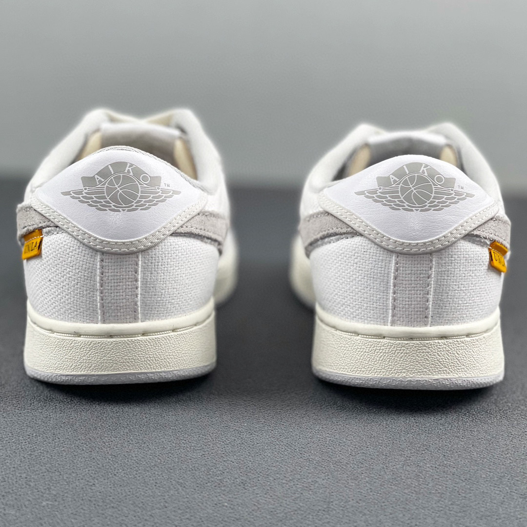 Union LA Air Jordan 1 Low  AJ1 White 低筒 板鞋 轻便休闲鞋 男鞋 波鞋 复古篮球鞋 白色 DO8912-101