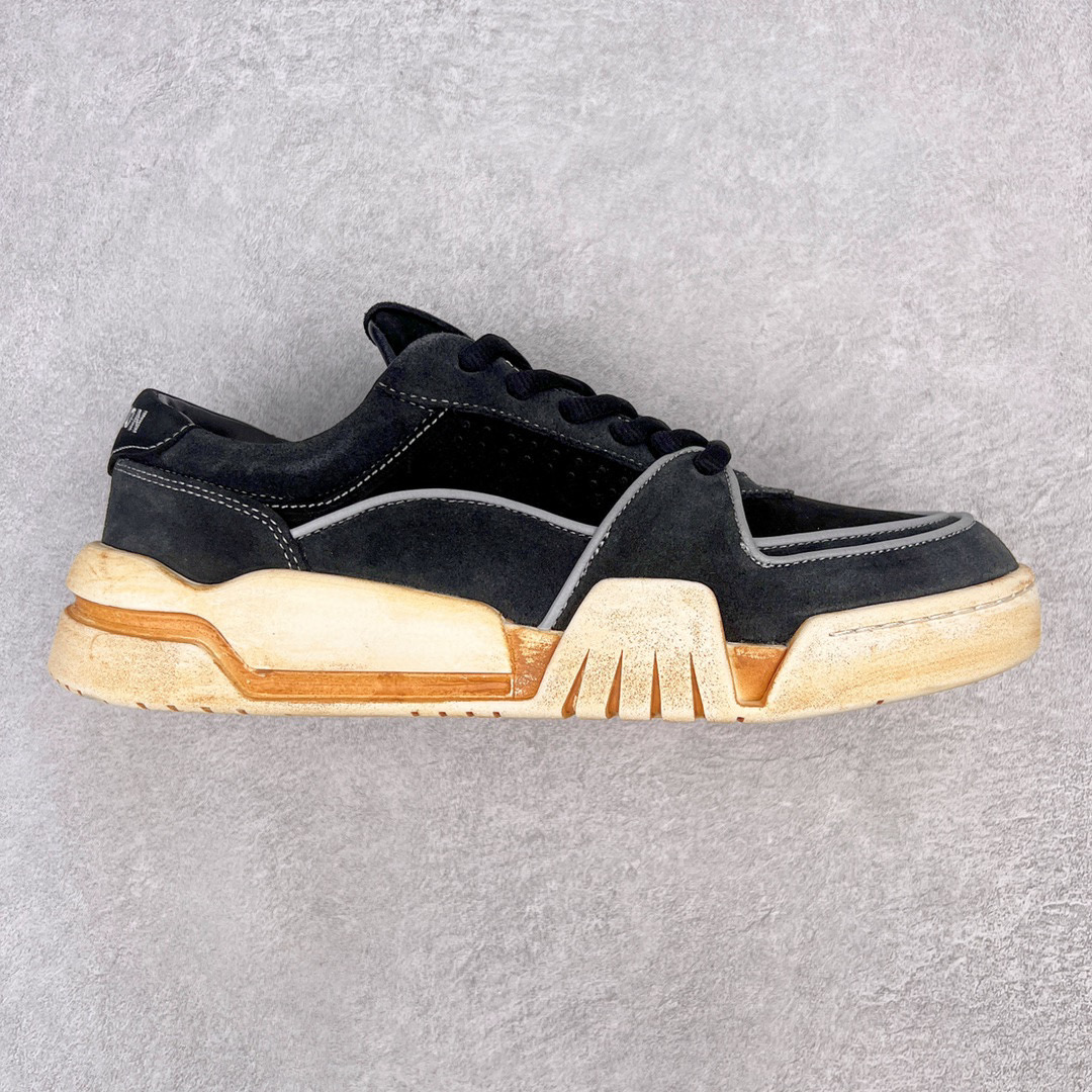 The Last Redemption Spacecourt  低筒 复古休闲鞋 板鞋 运动鞋 男鞋 黑色 TLR21SS11200103B