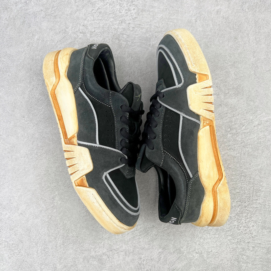 The Last Redemption Spacecourt  低筒 复古休闲鞋 板鞋 运动鞋 男鞋 黑色 TLR21SS11200103B