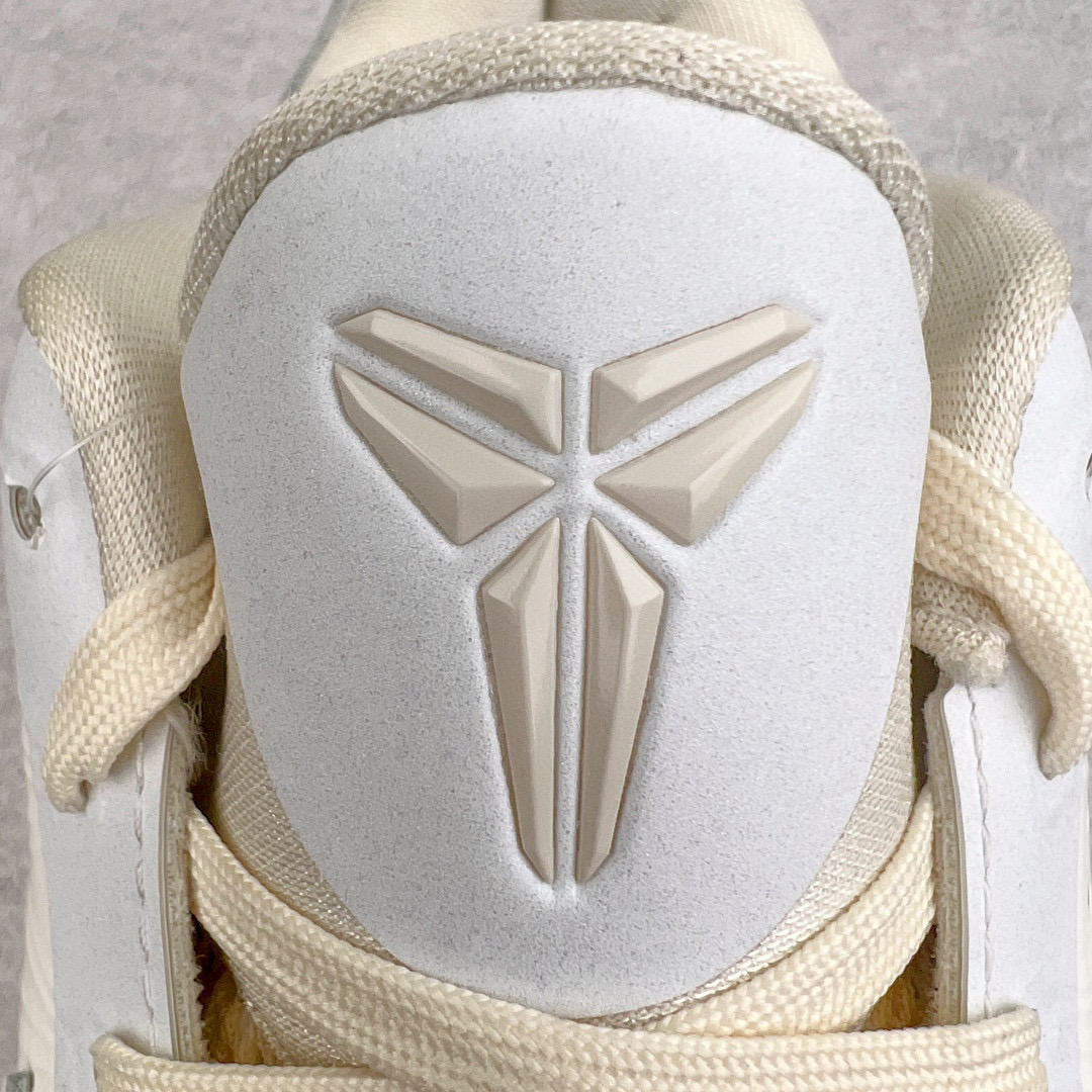 客制 S2外贸 Kobe5  OFF-White  科比 5  前掌气垫 后掌EVA 籃球鞋 球鞋 實戰鞋  真碳板  米黄 DB4796-101