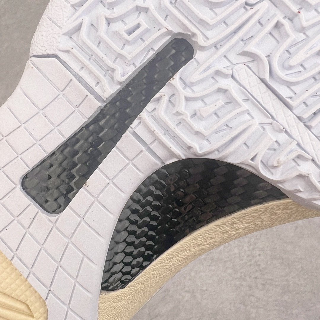 客制 S2外贸 Kobe5  OFF-White  科比 5  前掌气垫 后掌EVA 籃球鞋 球鞋 實戰鞋  真碳板  米黄 DB4796-101
