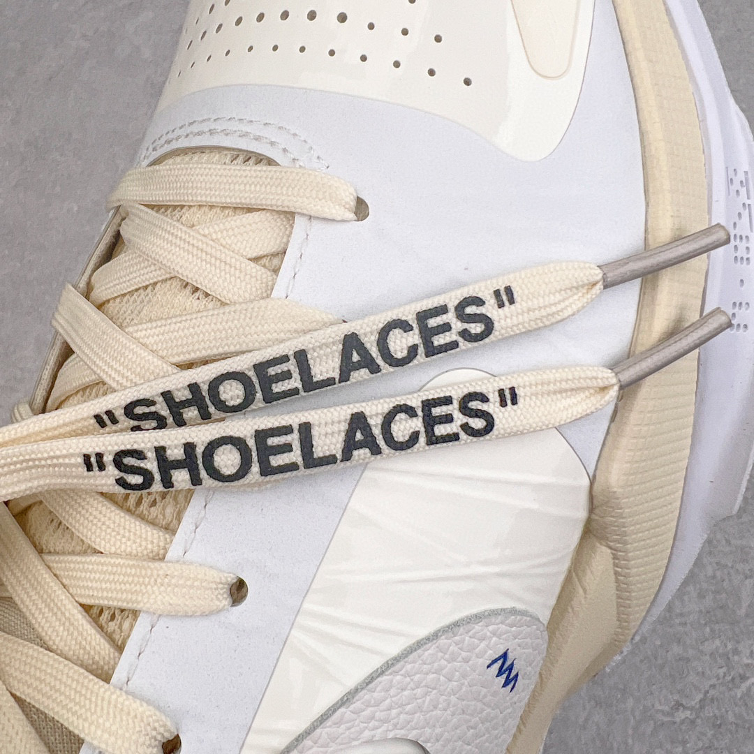 客制 S2外贸 Kobe5  OFF-White  科比 5  前掌气垫 后掌EVA 籃球鞋 球鞋 實戰鞋  真碳板  米黄 DB4796-101