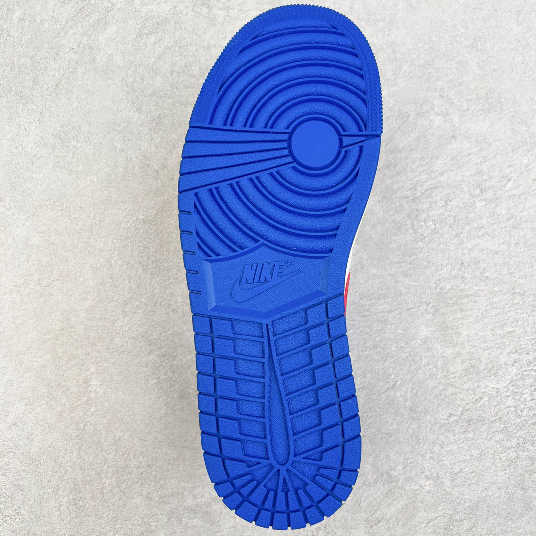 Air Jordan 1  Low AJ1 蓝红白 低筒 复古 轻便 板鞋 休闲鞋 波鞋 男鞋 女鞋 DC0774-416