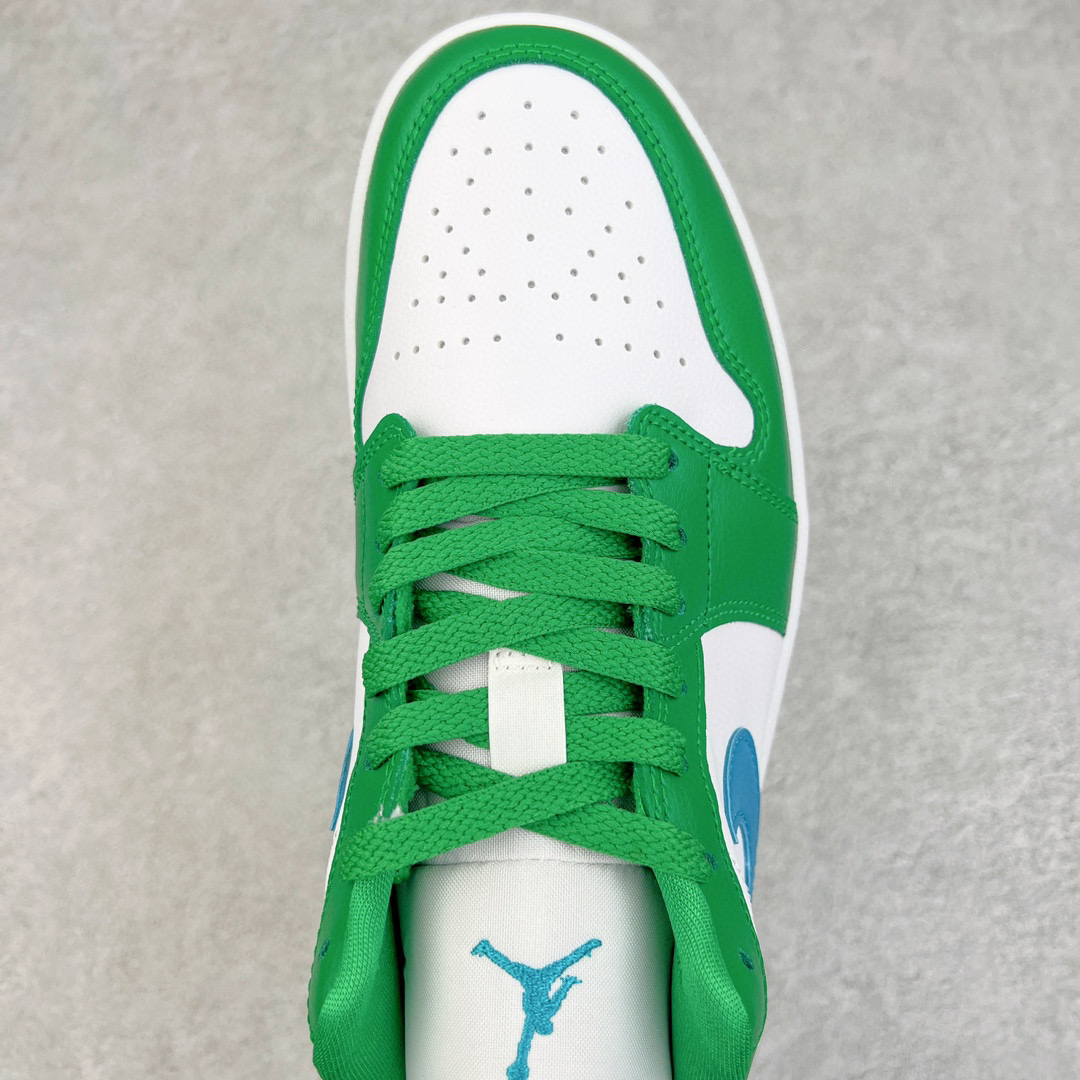 Air Jordan 1  Low AJ1 白绿蓝 低筒 复古 轻便 板鞋 休闲鞋 波鞋 男鞋 女鞋 DC0774-304