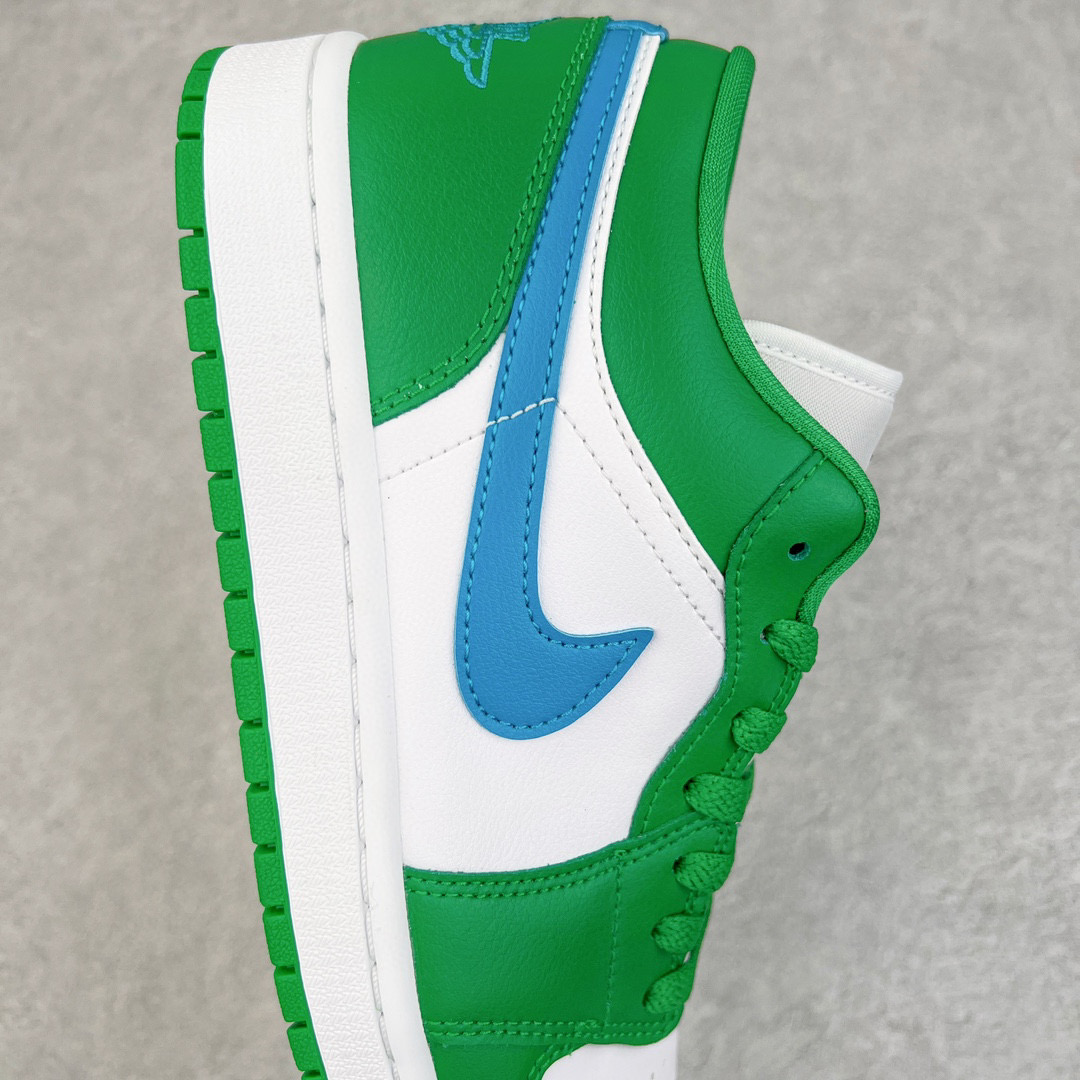 Air Jordan 1  Low AJ1 白绿蓝 低筒 复古 轻便 板鞋 休闲鞋 波鞋 男鞋 女鞋 DC0774-304