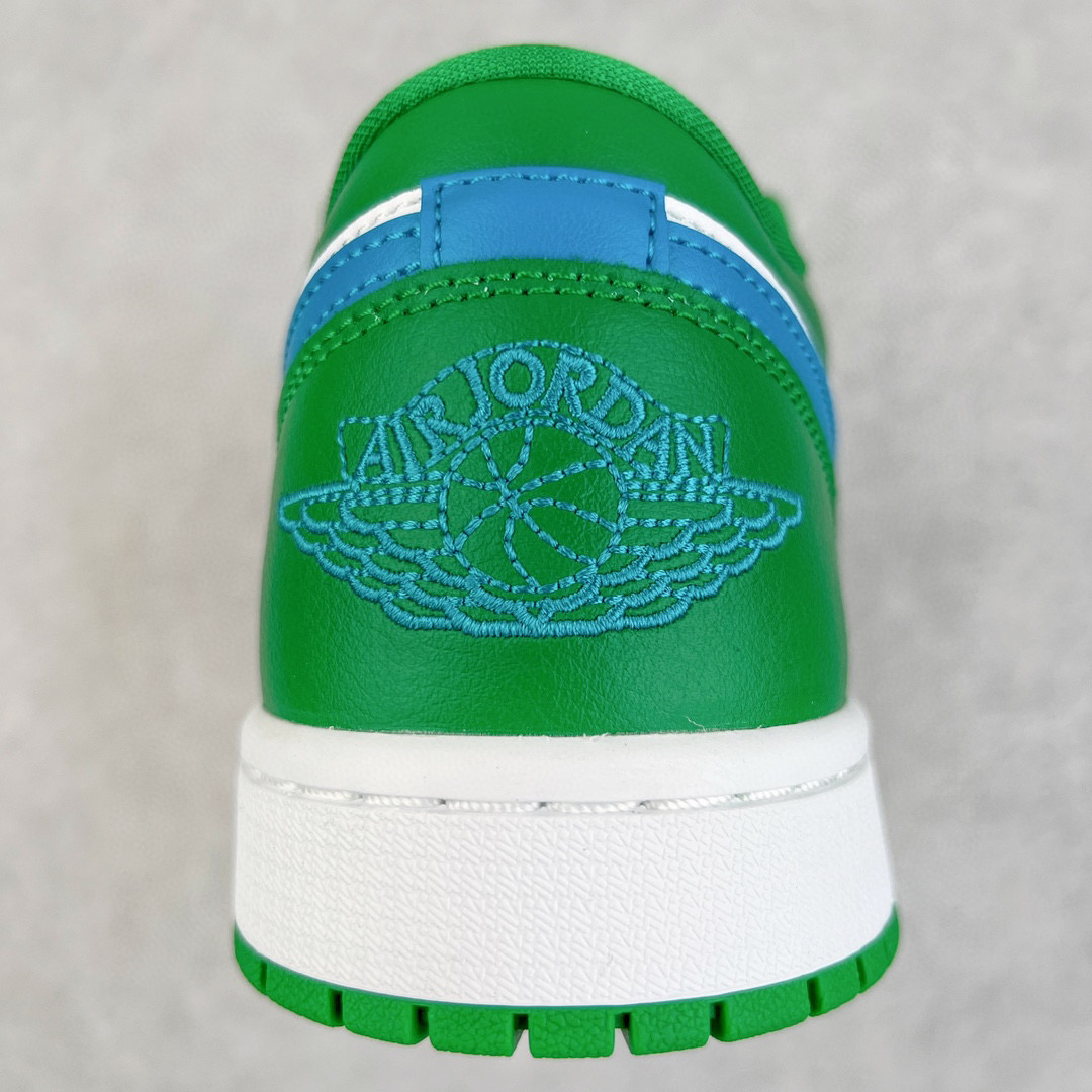 Air Jordan 1  Low AJ1 白绿蓝 低筒 复古 轻便 板鞋 休闲鞋 波鞋 男鞋 女鞋 DC0774-304