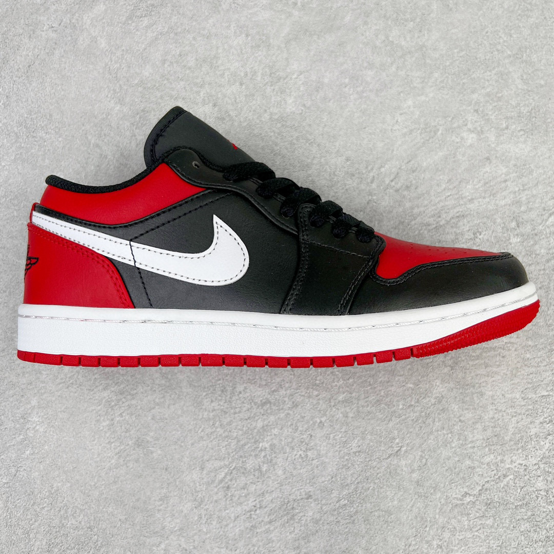  Air Jordan 1  Low AJ1 黑红白 低筒 复古 轻便 板鞋 休闲鞋 波鞋 男鞋 女鞋 553558-066