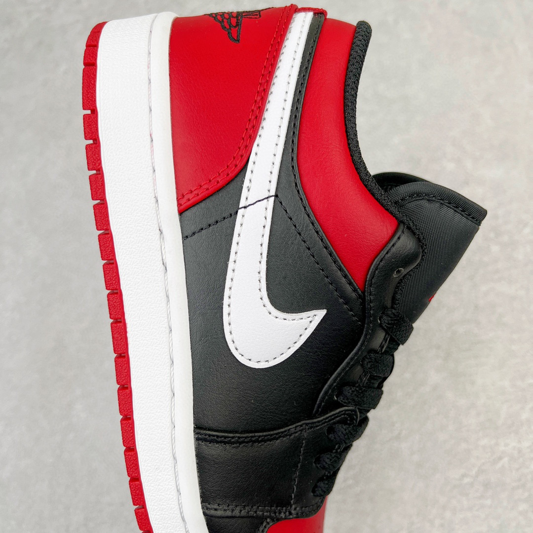  Air Jordan 1  Low AJ1 黑红白 低筒 复古 轻便 板鞋 休闲鞋 波鞋 男鞋 女鞋 553558-066