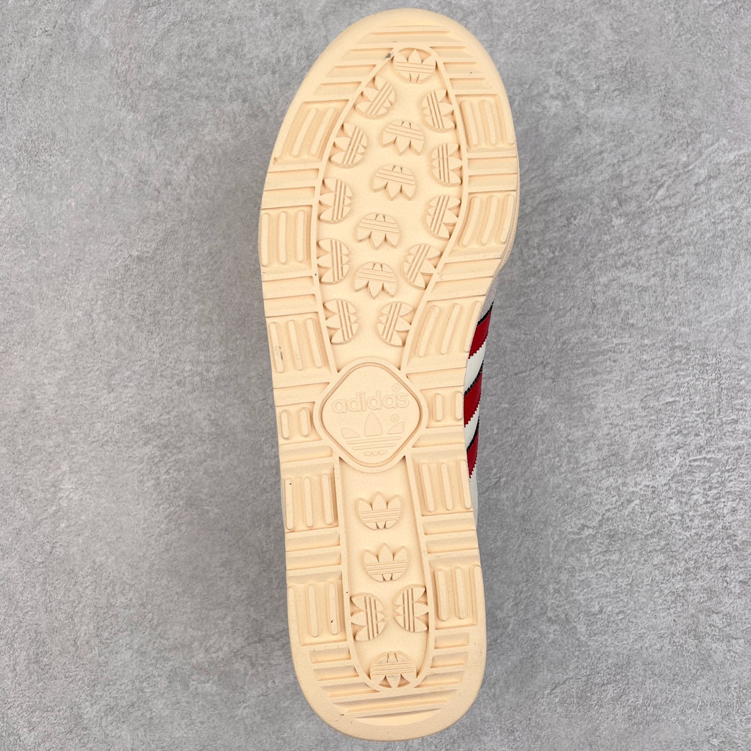 Adidas originals Jeans  低筒 潮流休闲 复古板鞋 休闲鞋 男鞋 女鞋 米红 GY7437