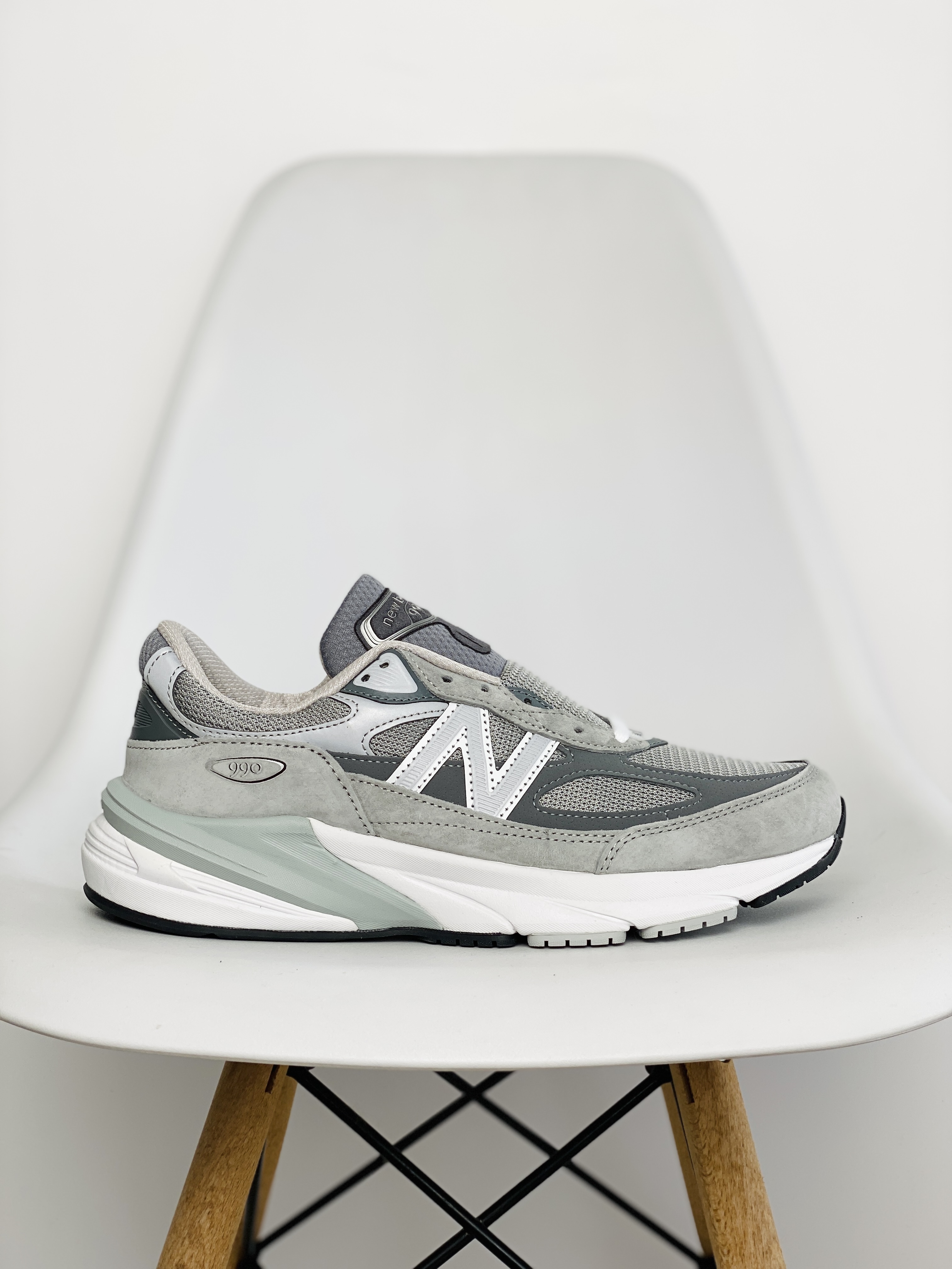 新版 New Balance 990 V6 元祖灰色 低筒 潮流复古跑鞋 减震防滑 休闲鞋 板鞋 运动鞋 波鞋 男鞋 女鞋 M990GL6