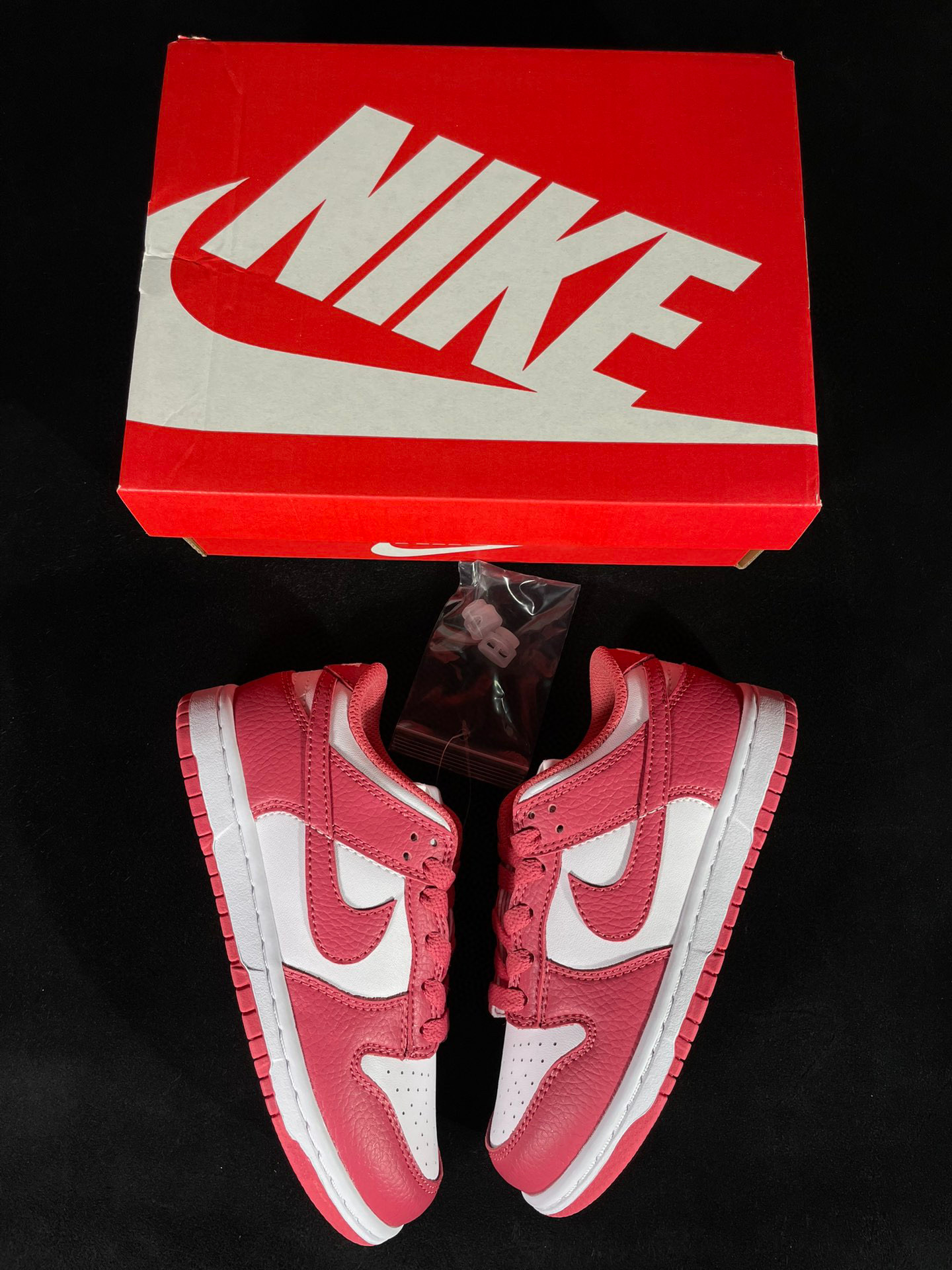 童鞋 Dunk Low Gypsy Rose 复古休闲 板鞋 中童鞋 荔枝红 DC9564-111