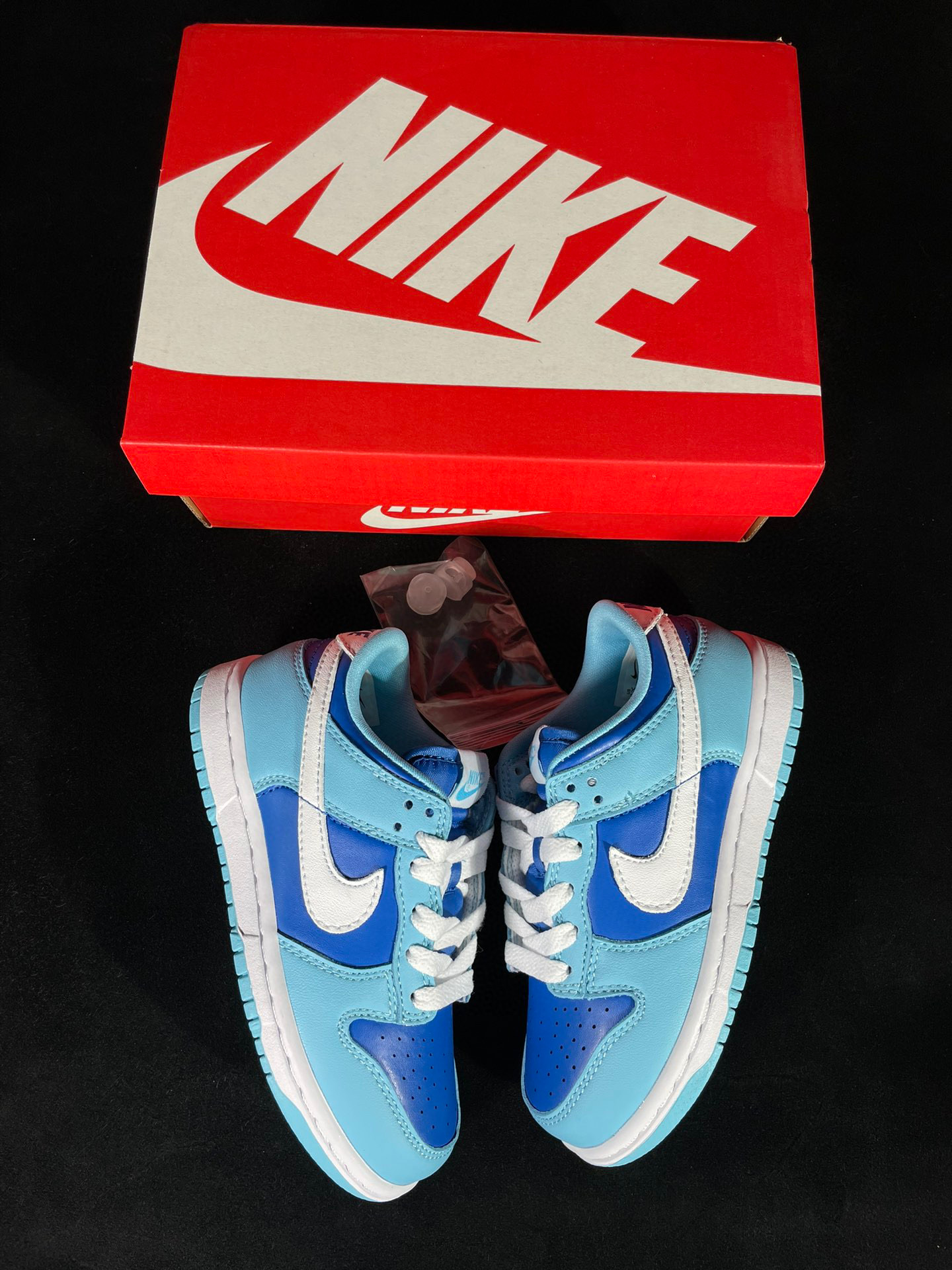 童鞋 Dunk Low Retro QS Argon 复古休闲 板鞋 中童鞋 蓝色 DV2635-400