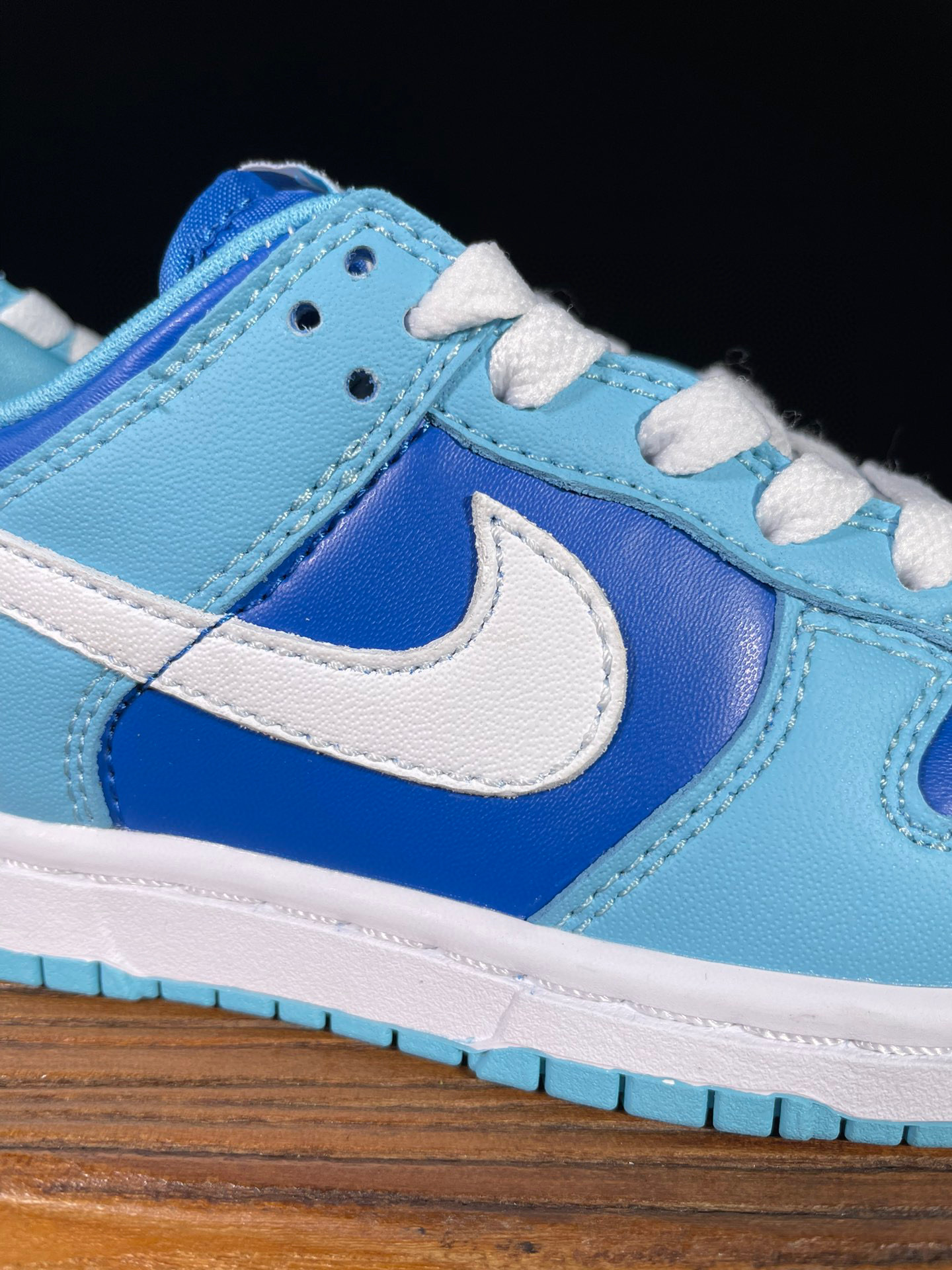 童鞋 Dunk Low Retro QS Argon 复古休闲 板鞋 中童鞋 蓝色 DV2635-400