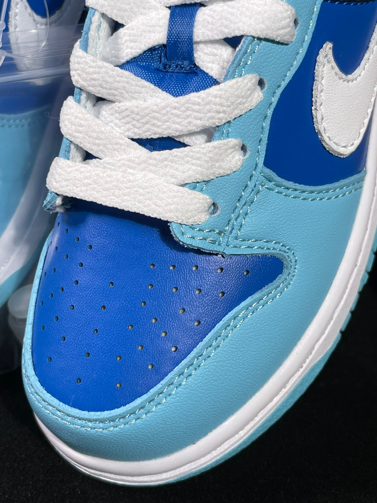 童鞋 Dunk Low Retro QS Argon 复古休闲 板鞋 中童鞋 蓝色 DV2635-400