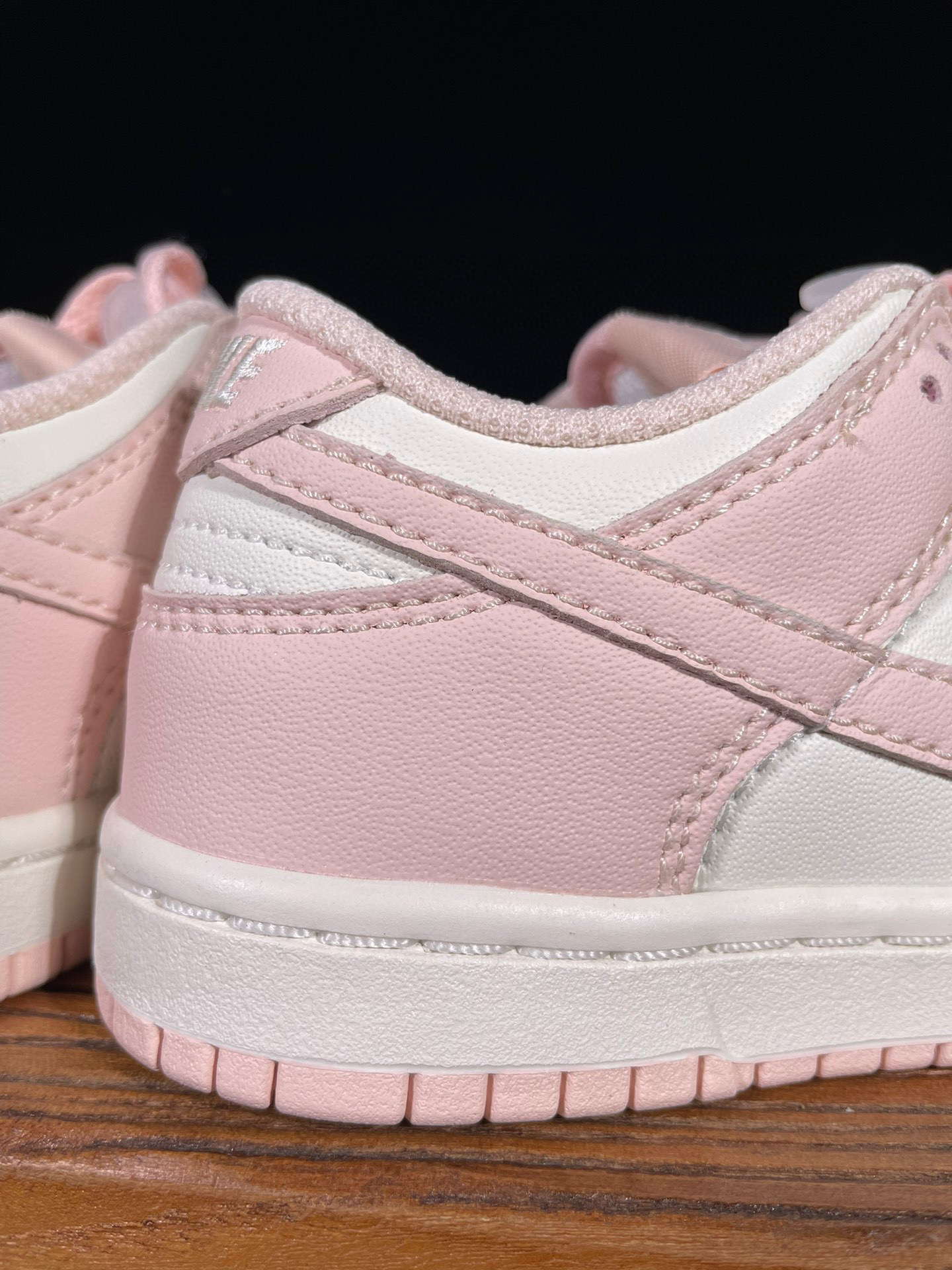 童鞋 Dunk Low Orange Pearl 复古休闲 板鞋 中童鞋樱花粉 CW1588-101