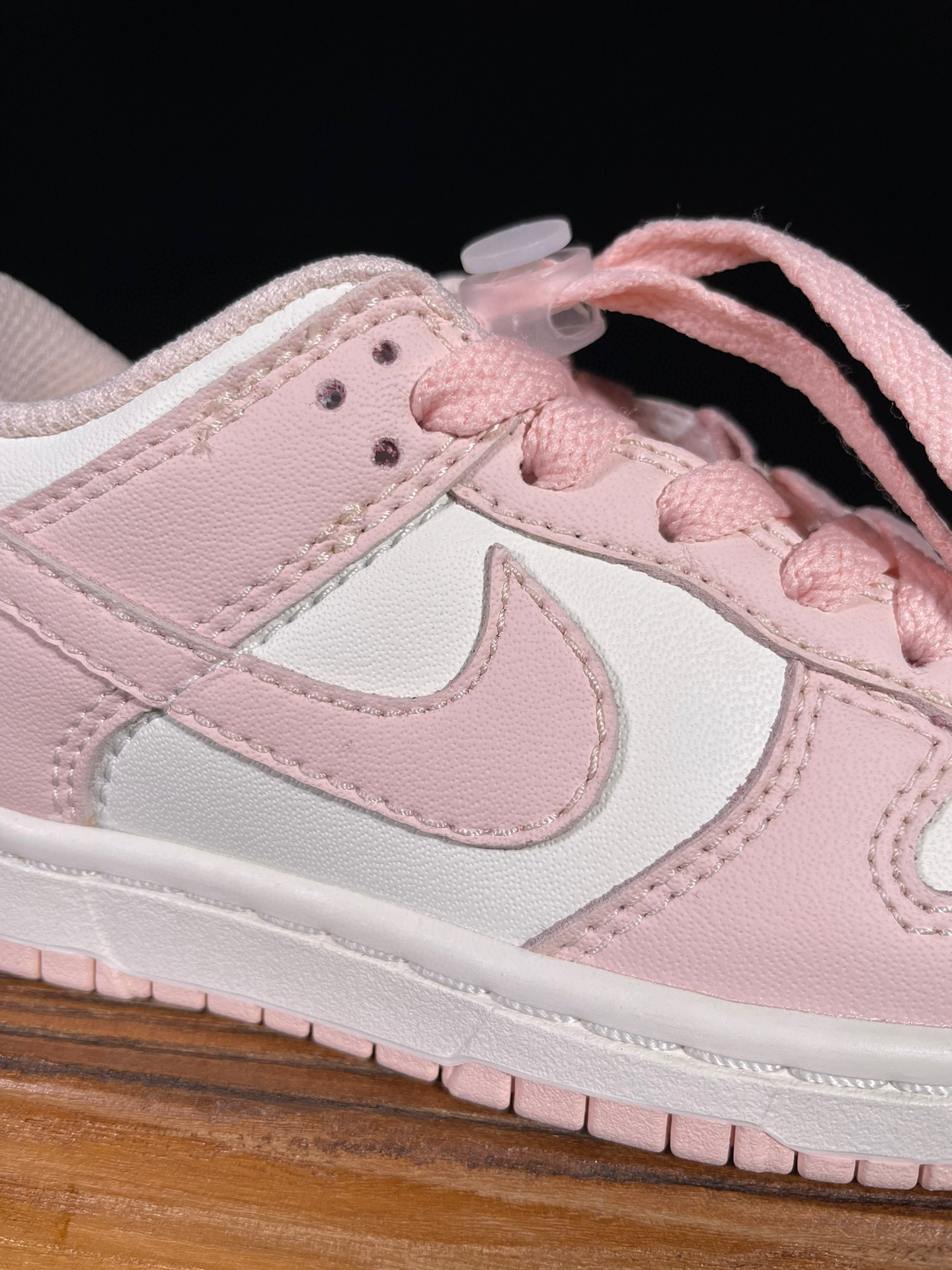 童鞋 Dunk Low Orange Pearl 复古休闲 板鞋 中童鞋樱花粉 CW1588-101