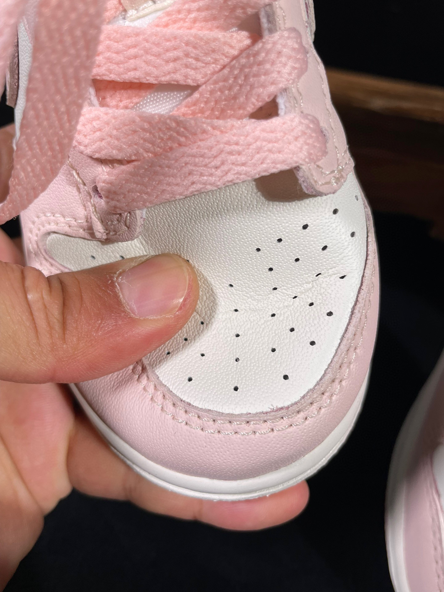 童鞋 Dunk Low Orange Pearl 复古休闲 板鞋 中童鞋樱花粉 CW1588-101