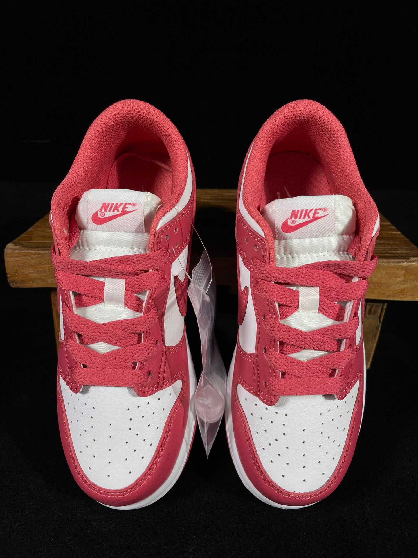 童鞋 Dunk Low Gypsy Rose 复古休闲 板鞋 中童鞋 荔枝红 DC9564-111