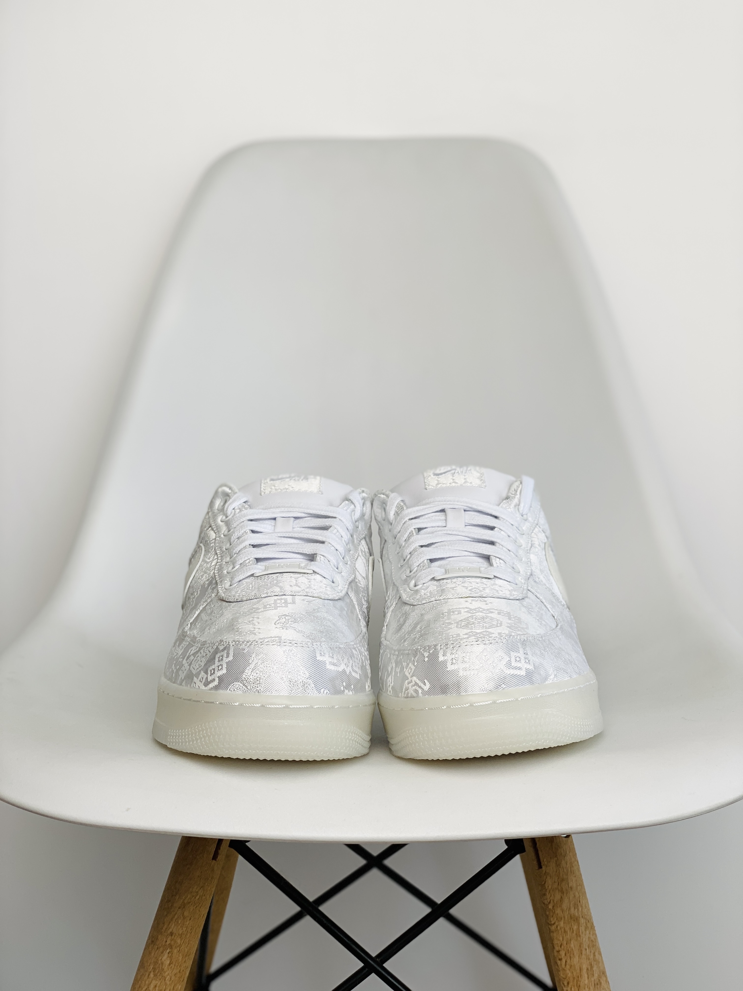  CLOT Air Force  1 Low World 陳冠希 撕撕樂  低筒 篮球鞋 运动鞋 休闲鞋 男鞋 白絲綢 AO9286-100