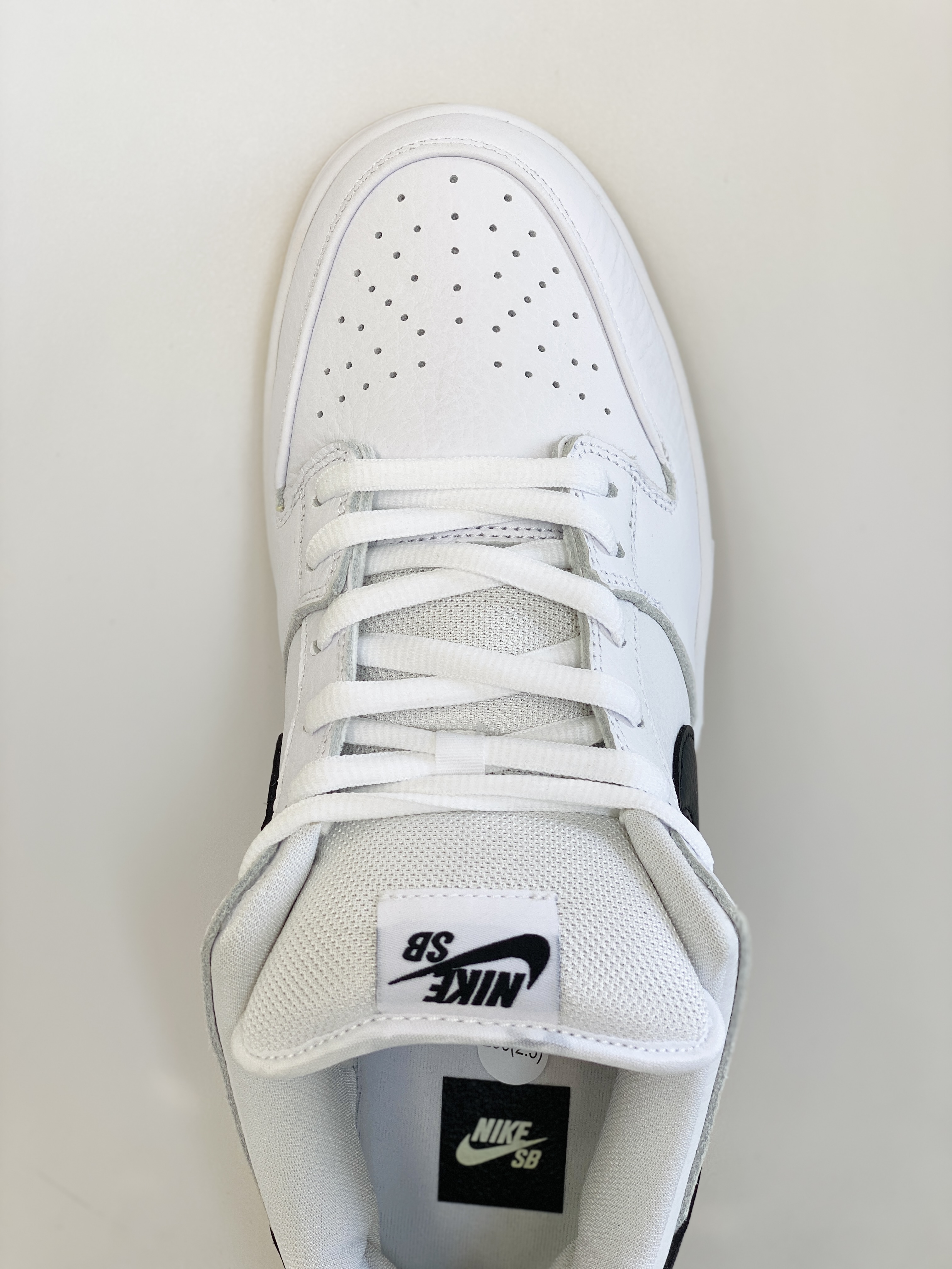  Dunk SB Low PRO ISO White Gum 低筒 復古 休闲鞋 原厂头层皮  板鞋 男鞋 女鞋 波鞋 黑白生膠  CD2563-101