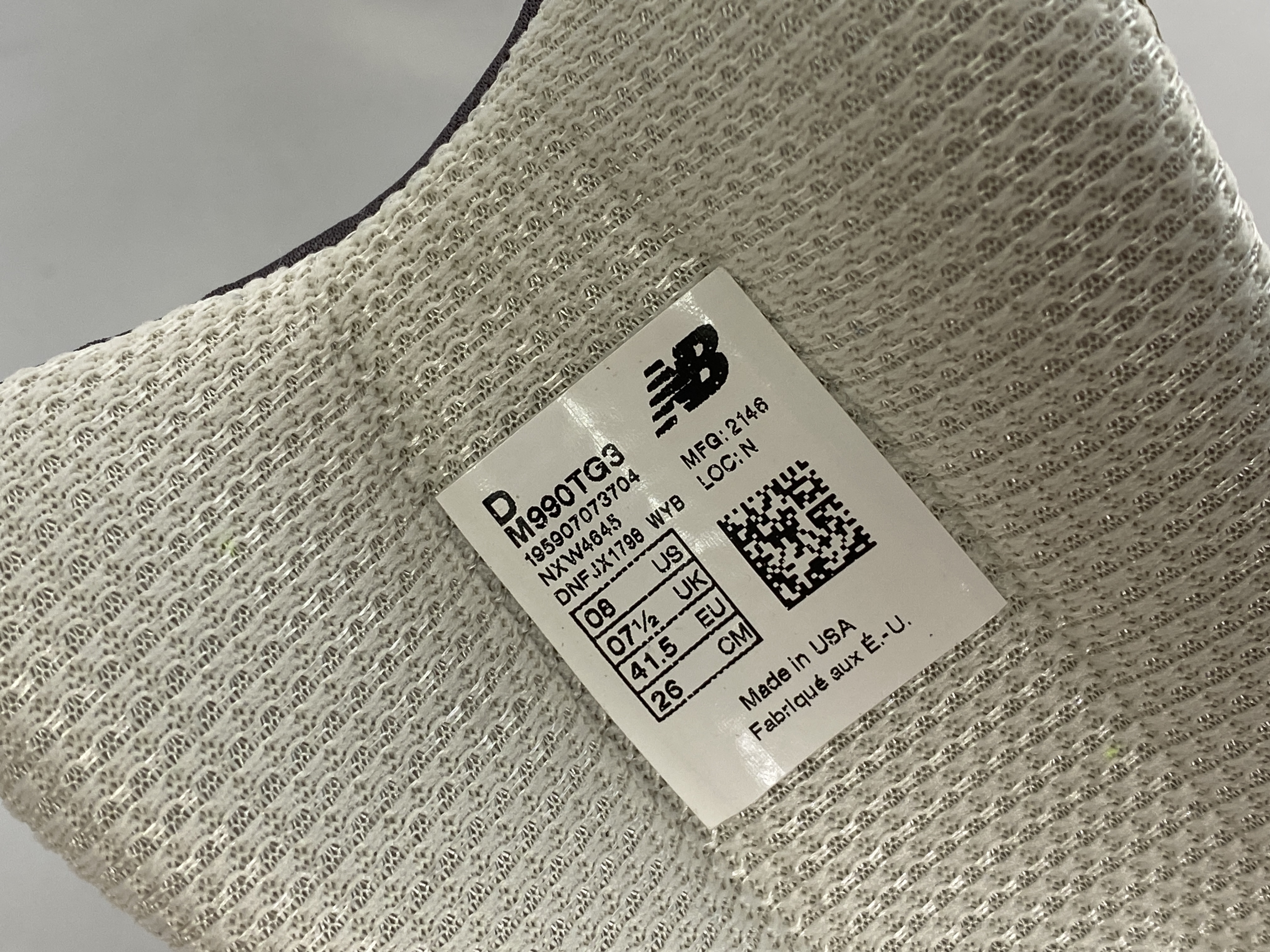 新版 New Balance Teddy Made系列 990 V3 低筒 复古跑鞋 休闲鞋 板鞋 运动鞋 男鞋 女鞋 灰粽 M990TG3