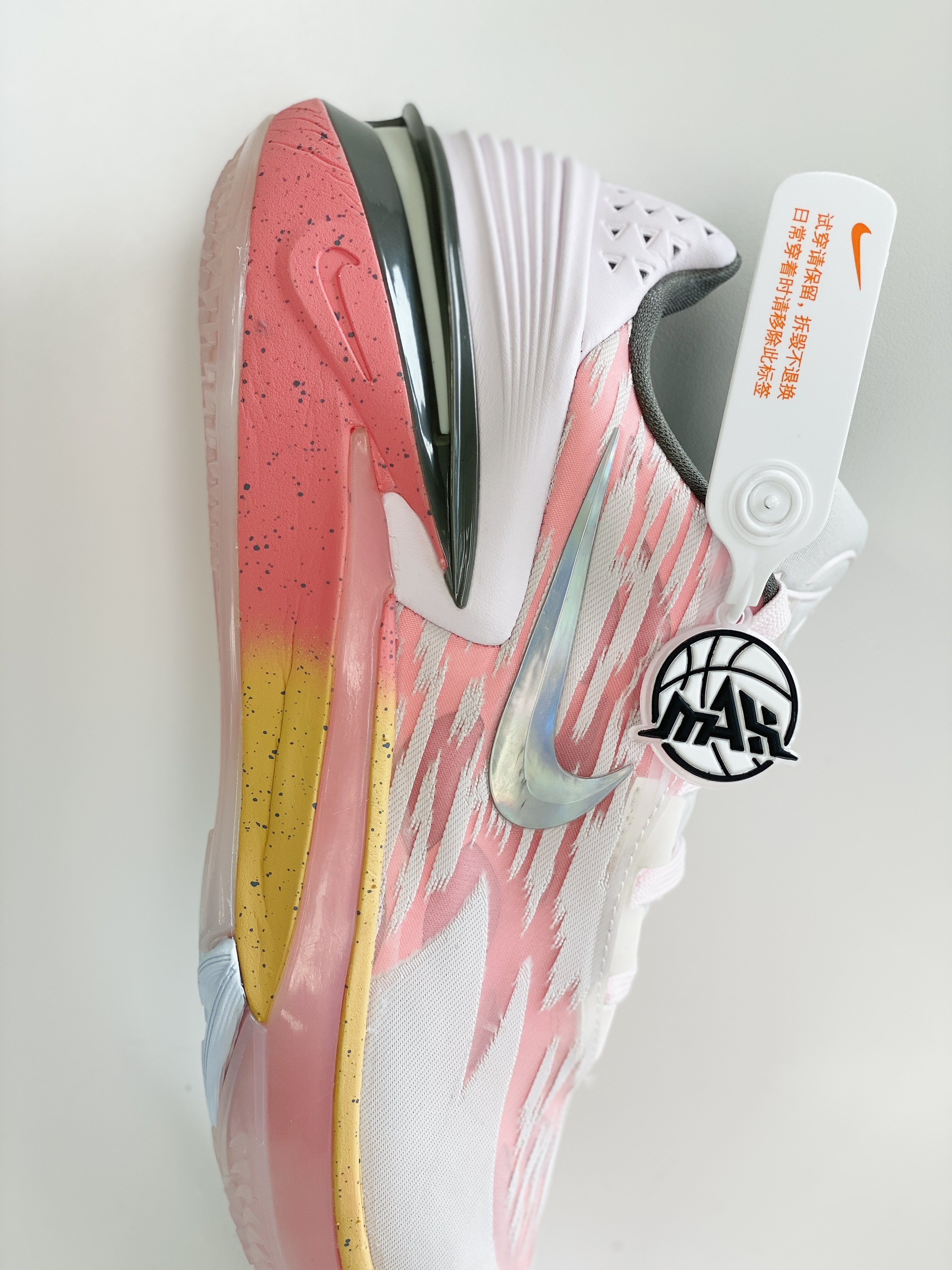 滅世 GT Cut 2.0  低筒   全掌 气垫 防滑耐磨 籃球鞋 實戰鞋 球鞋 波鞋 男鞋 水蜜桃 粉色 DJ6013-602