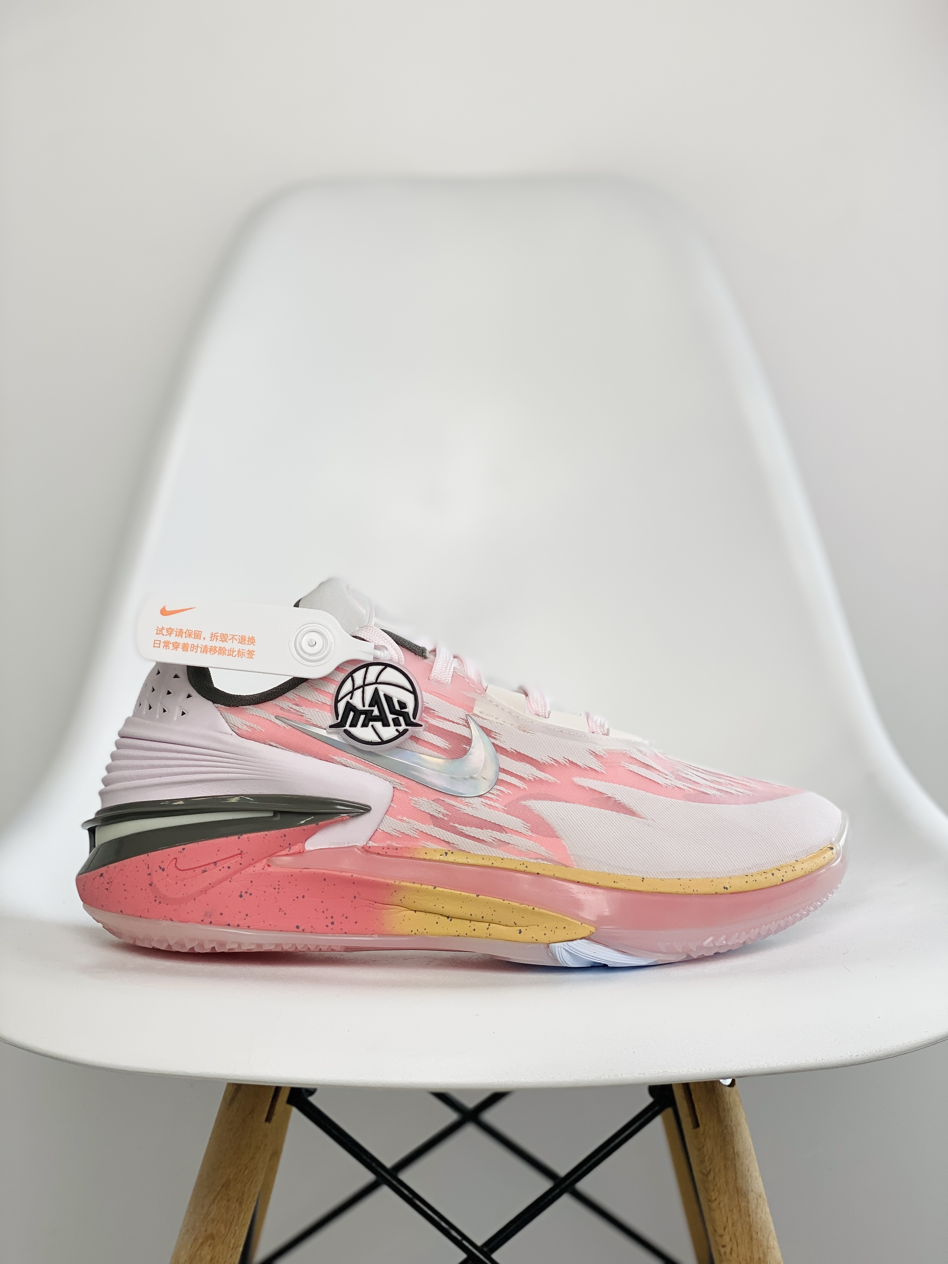 滅世 GT Cut 2.0  低筒   全掌 气垫 防滑耐磨 籃球鞋 實戰鞋 球鞋 波鞋 男鞋 水蜜桃 粉色 DJ6013-602