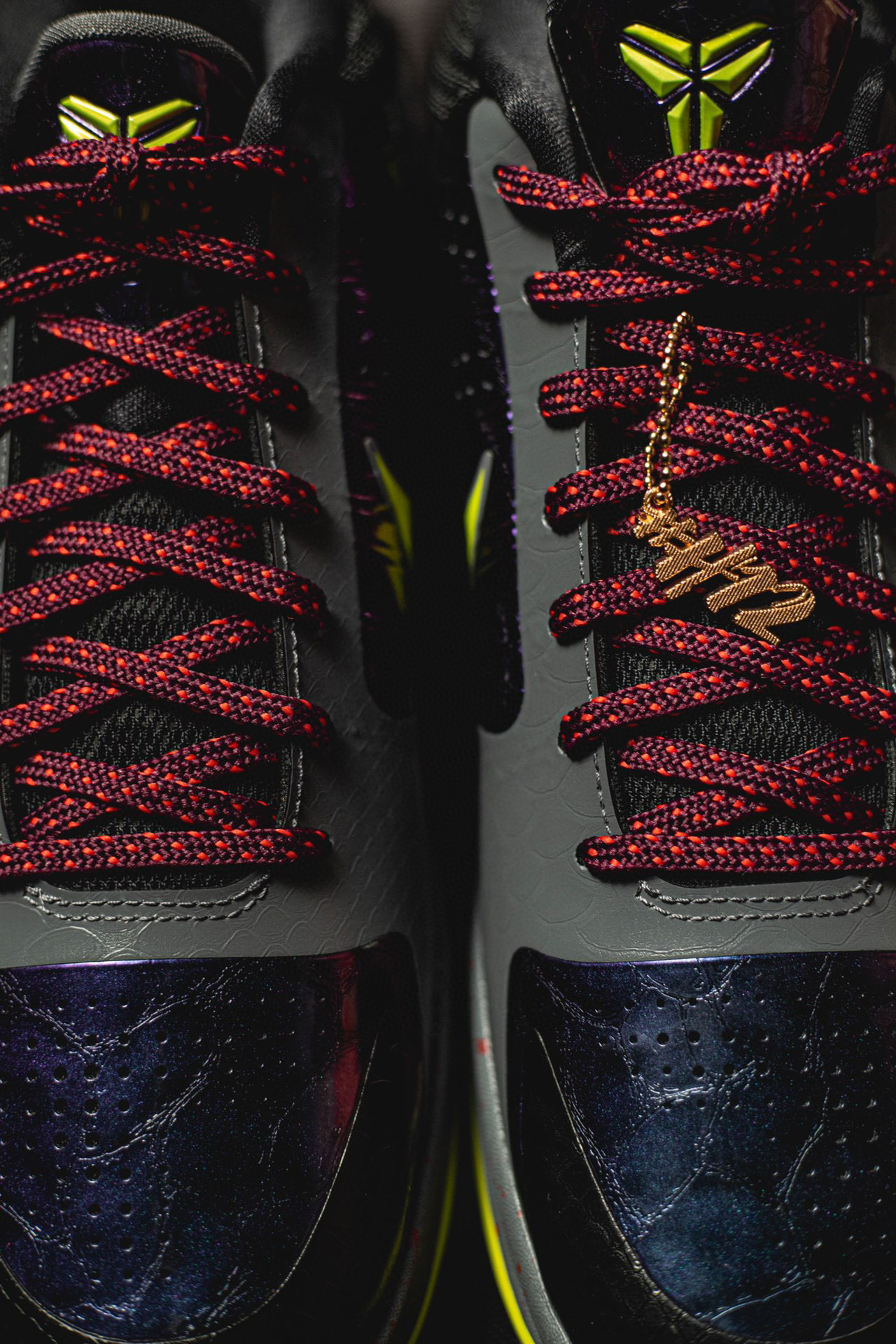 到货后不可临时取消退换 H12 KOBE5  Chaos  低筒 前掌气垫 球鞋 籃球鞋 實戰鞋  真碳板 男鞋 暗黑小丑CD4991-001