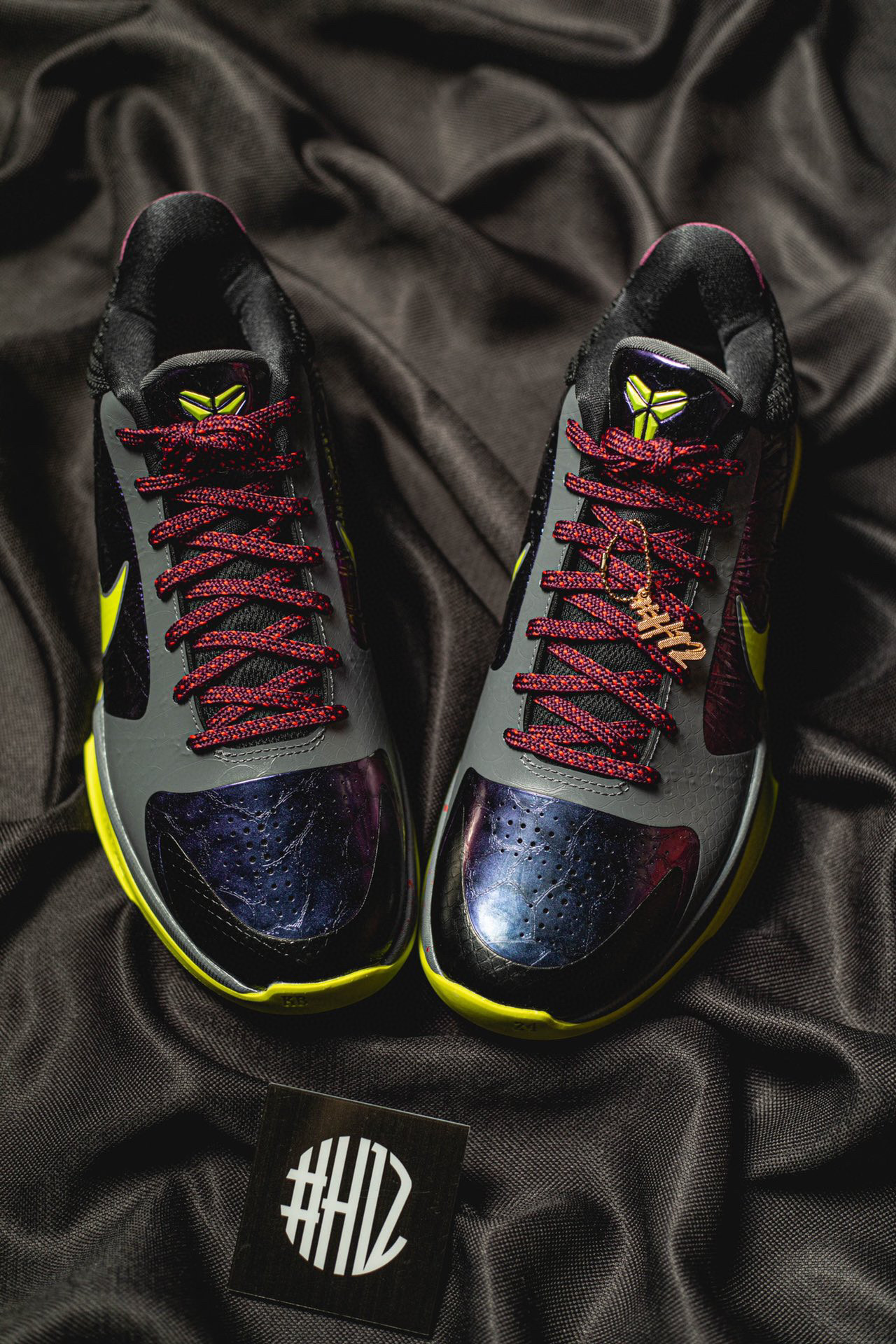 到货后不可临时取消退换 H12 KOBE5  Chaos  低筒 前掌气垫 球鞋 籃球鞋 實戰鞋  真碳板 男鞋 暗黑小丑CD4991-001