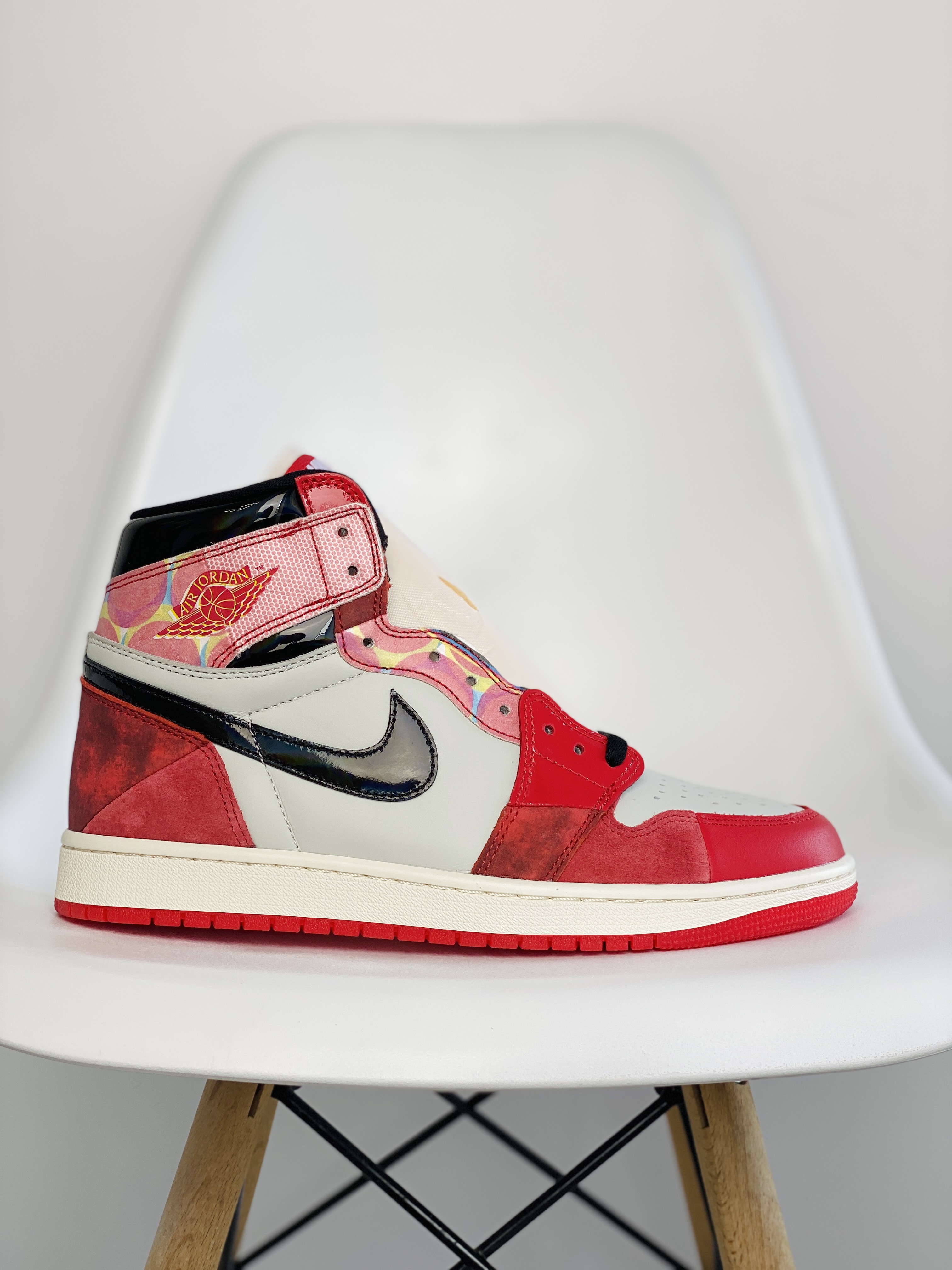 荧光版 Jordan Air Jordan 1 Retro High OG " Next Chapter "蜘蛛侠2.0 红黑 高筒 籃球鞋 球鞋 板鞋 运动鞋 男鞋 DV1748-601 