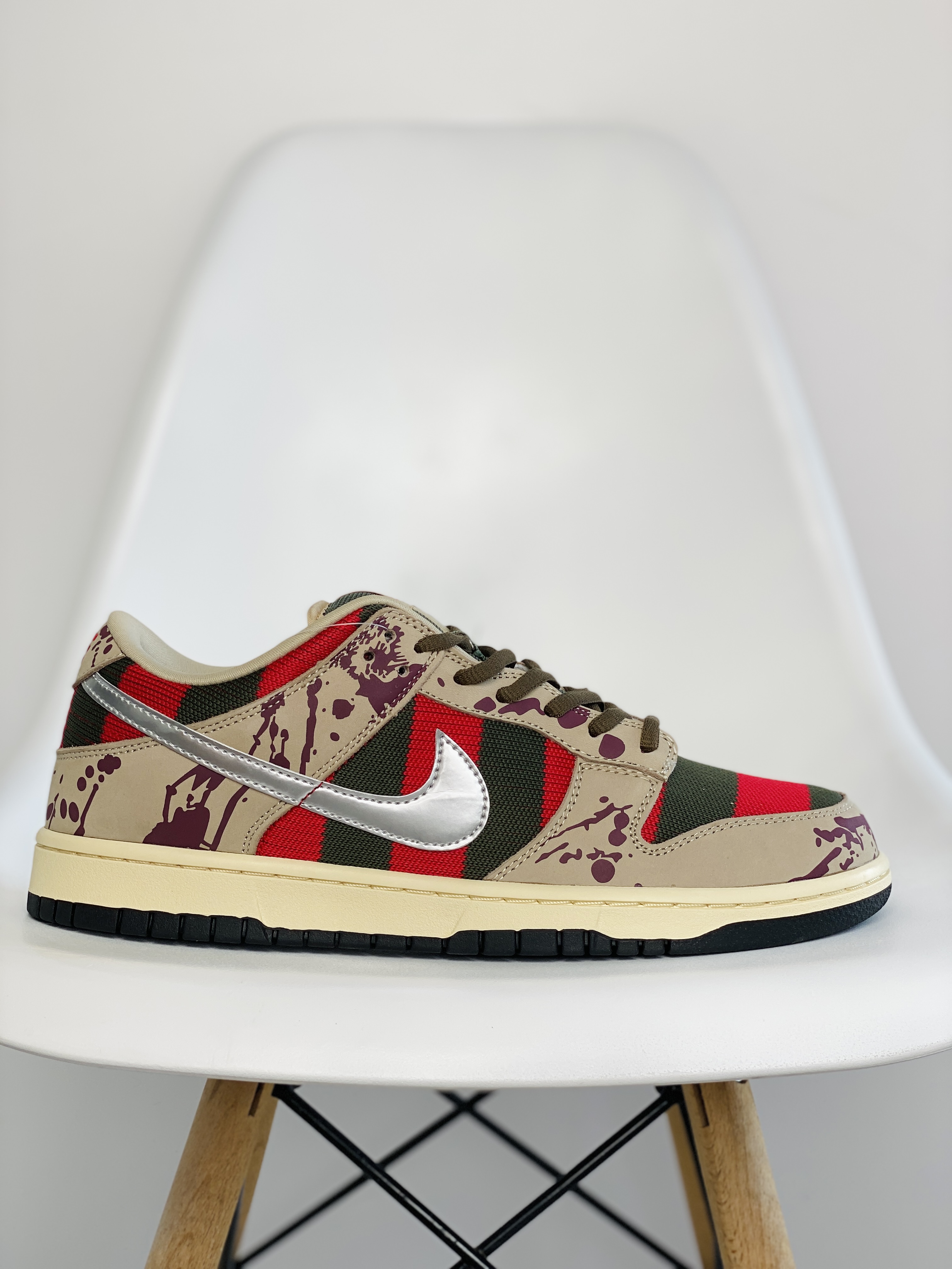 Nike Dunk SB Low Freddy Krueger 猛鬼街 灰红 低筒 休闲鞋 板鞋 男鞋 女鞋 313170-202