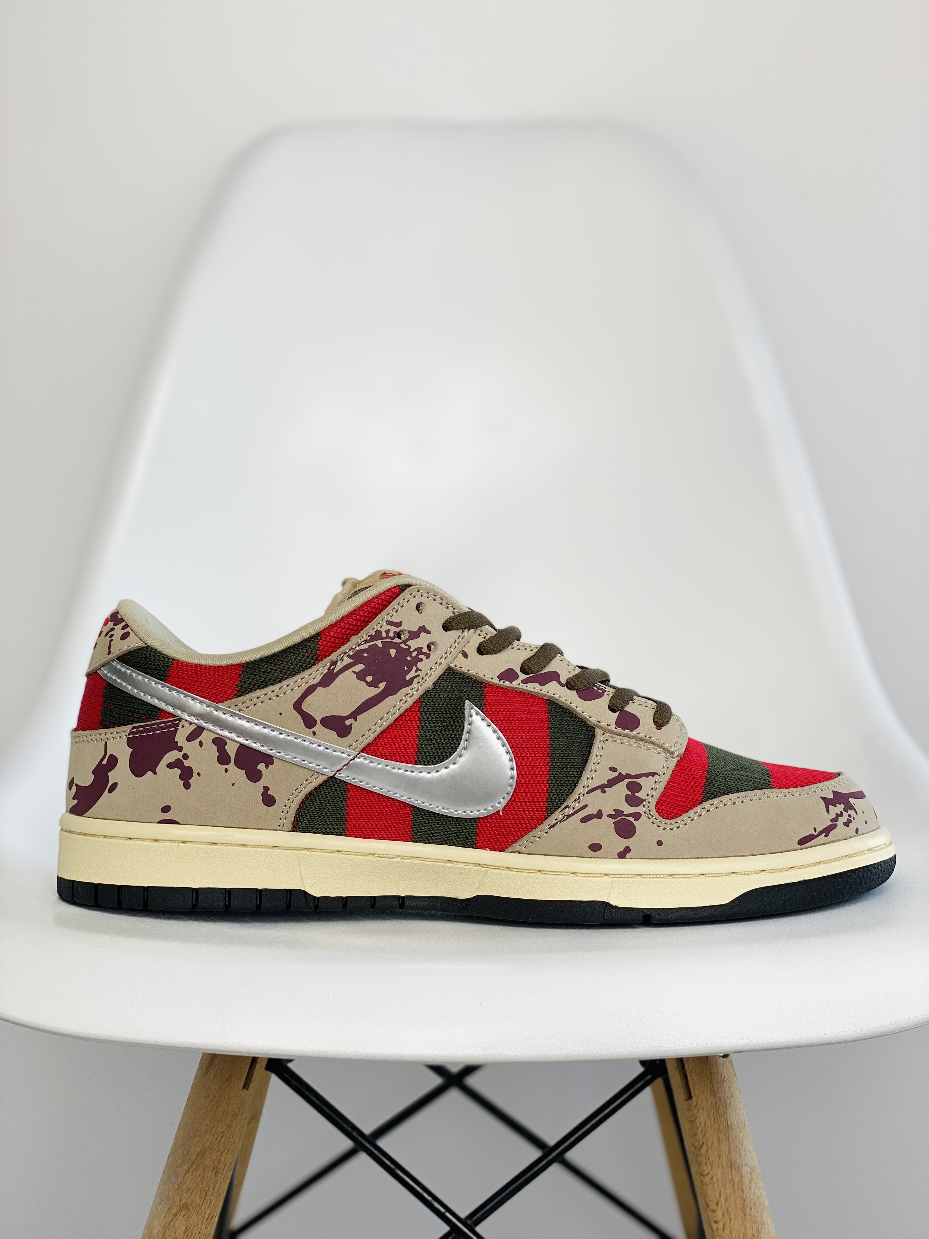 Nike Dunk SB Low Freddy Krueger 猛鬼街 灰红 低筒 休闲鞋 板鞋 男鞋 女鞋 313170-202