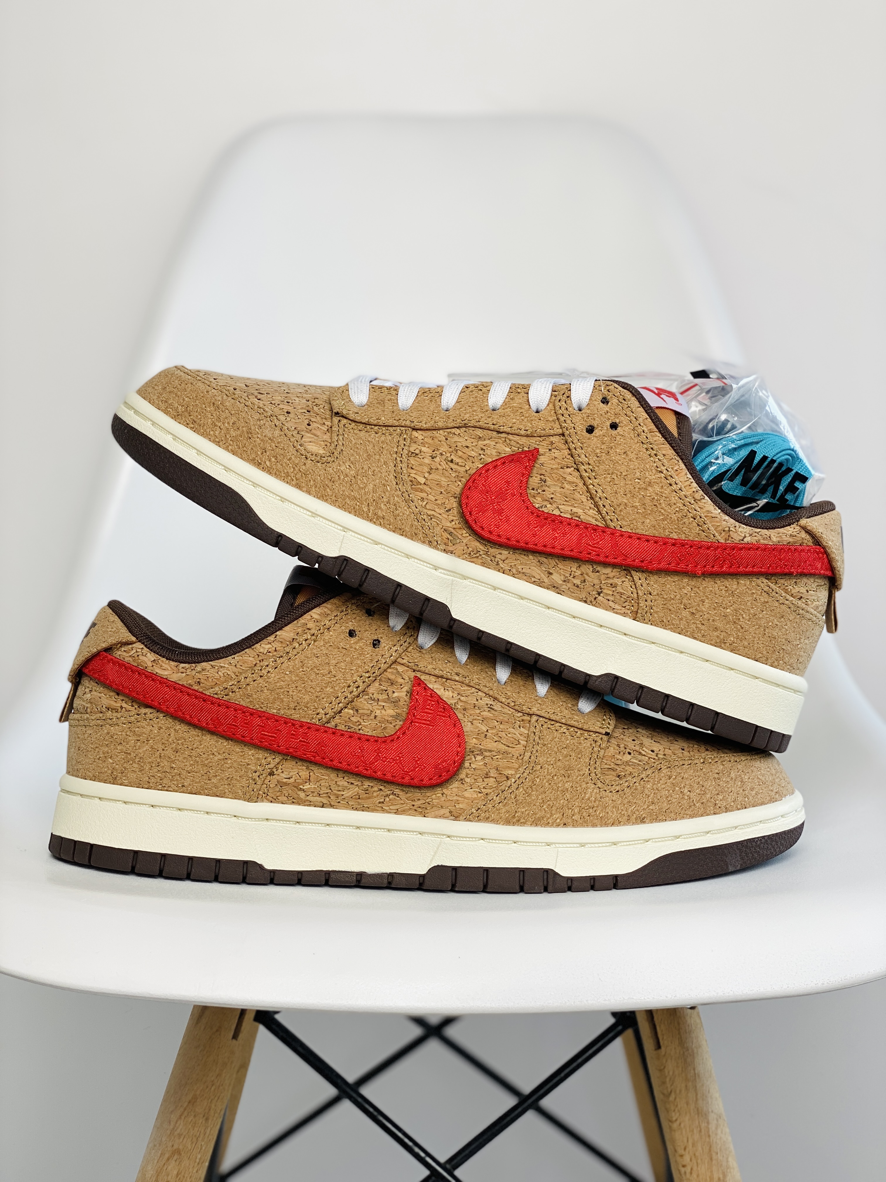 CLOT Nike Dunk Low SP CN GCEL Cork 20周年联名款 软木塞 棕色 低筒 休闲鞋 板鞋 男鞋 女鞋 FN0317-121