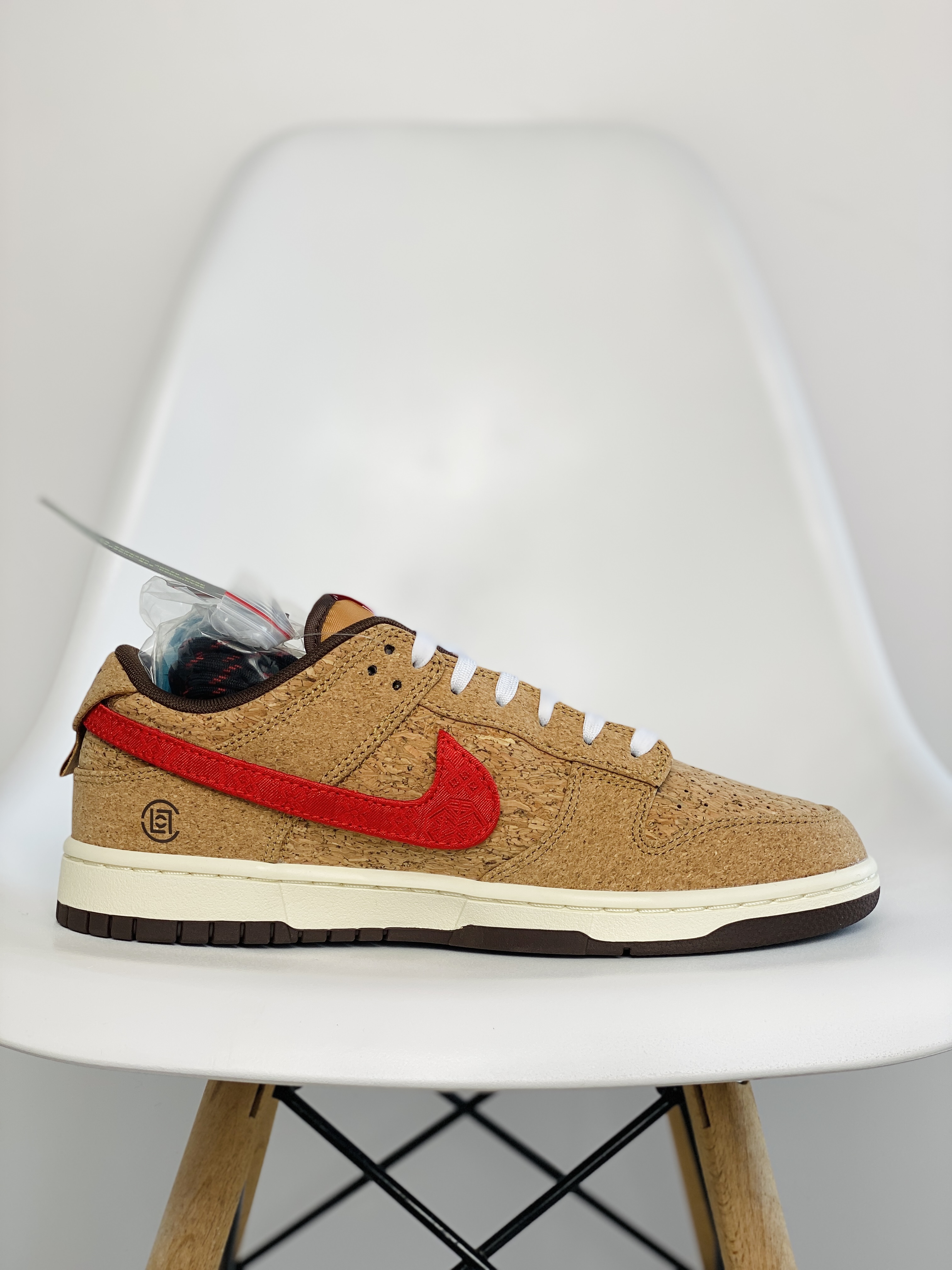 CLOT Nike Dunk Low SP CN GCEL Cork 20周年联名款 软木塞 棕色 低筒 休闲鞋 板鞋 男鞋 女鞋 FN0317-121