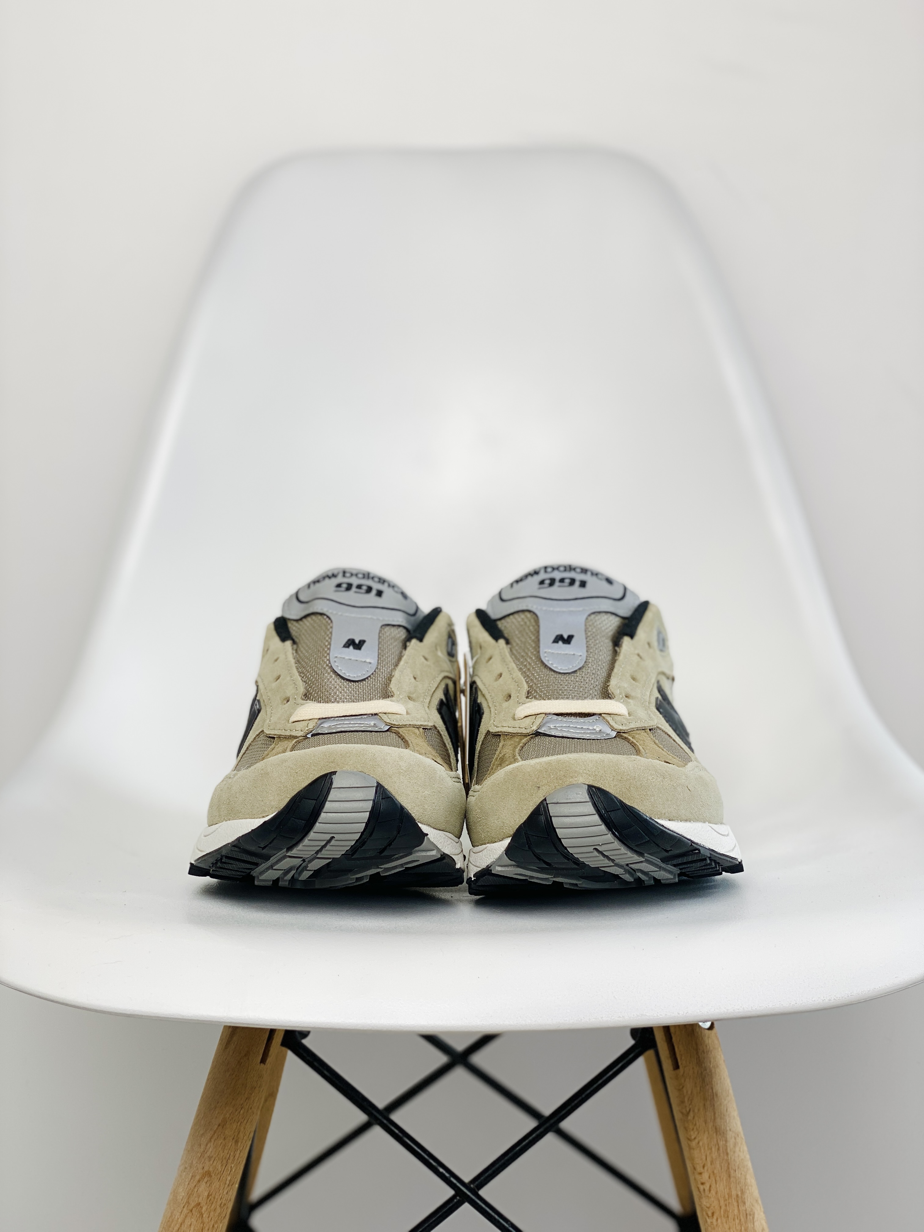 新版 jjjjound New Balance NB 991 低筒 跑步鞋 运动鞋 休闲鞋 男鞋 女鞋 灰色 M99JJA