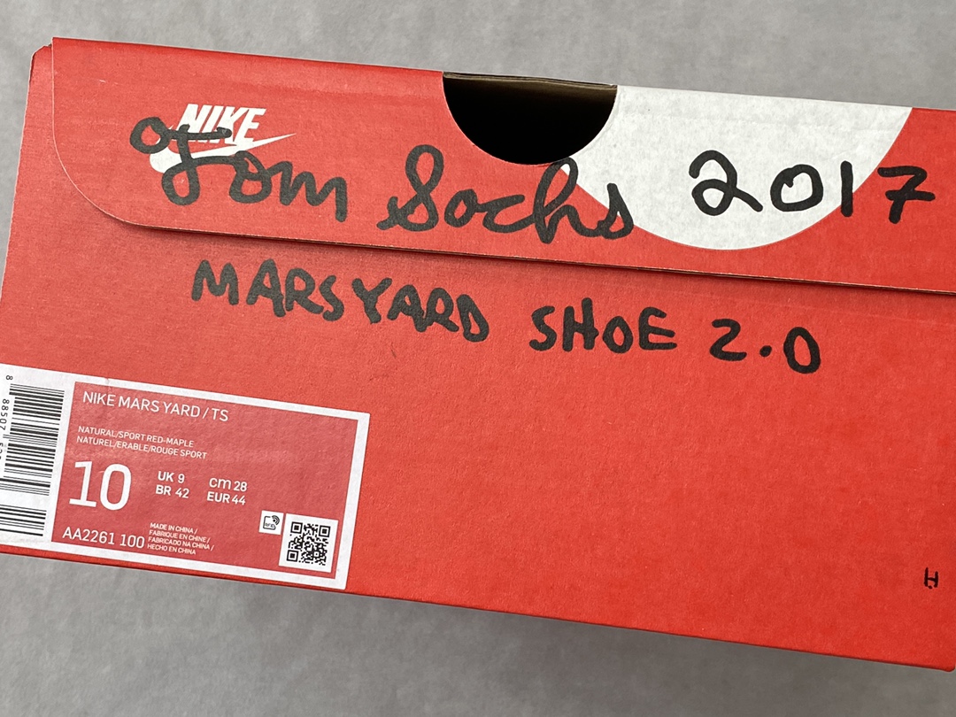 Tom Sachs NIKE Craft Mars Yard 2.0 宇航员 黄白红 跑步鞋 联名 休闲鞋 板鞋 男鞋 女鞋 AA2261-100