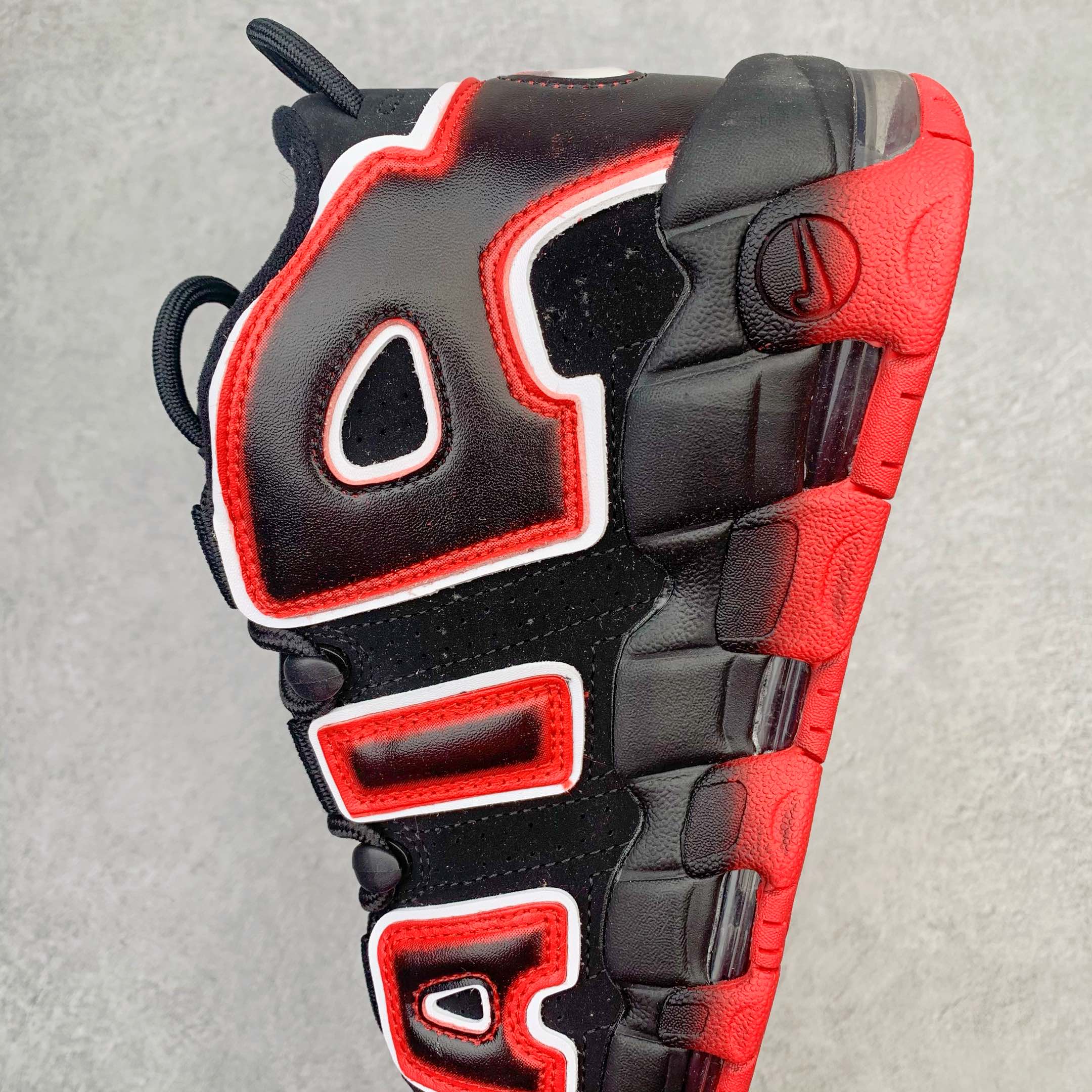 Air More Uptempo Laser Crimson 黑红 男鞋 女鞋 休闲鞋 板鞋 篮球鞋 CJ6129-001