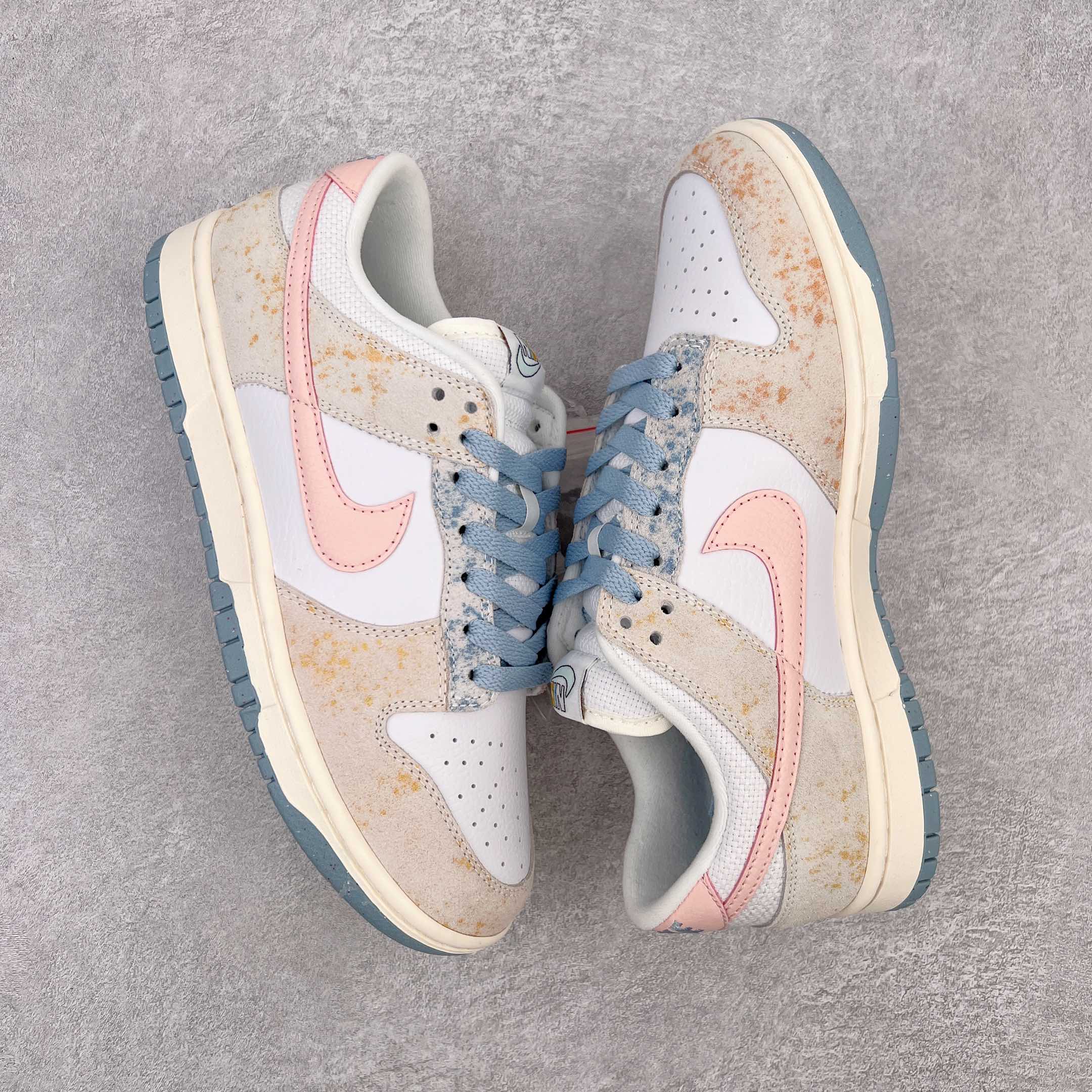 dunk Low 白灰藍 低筒 复古板鞋 休闲鞋 男鞋 女鞋  DV6486-100