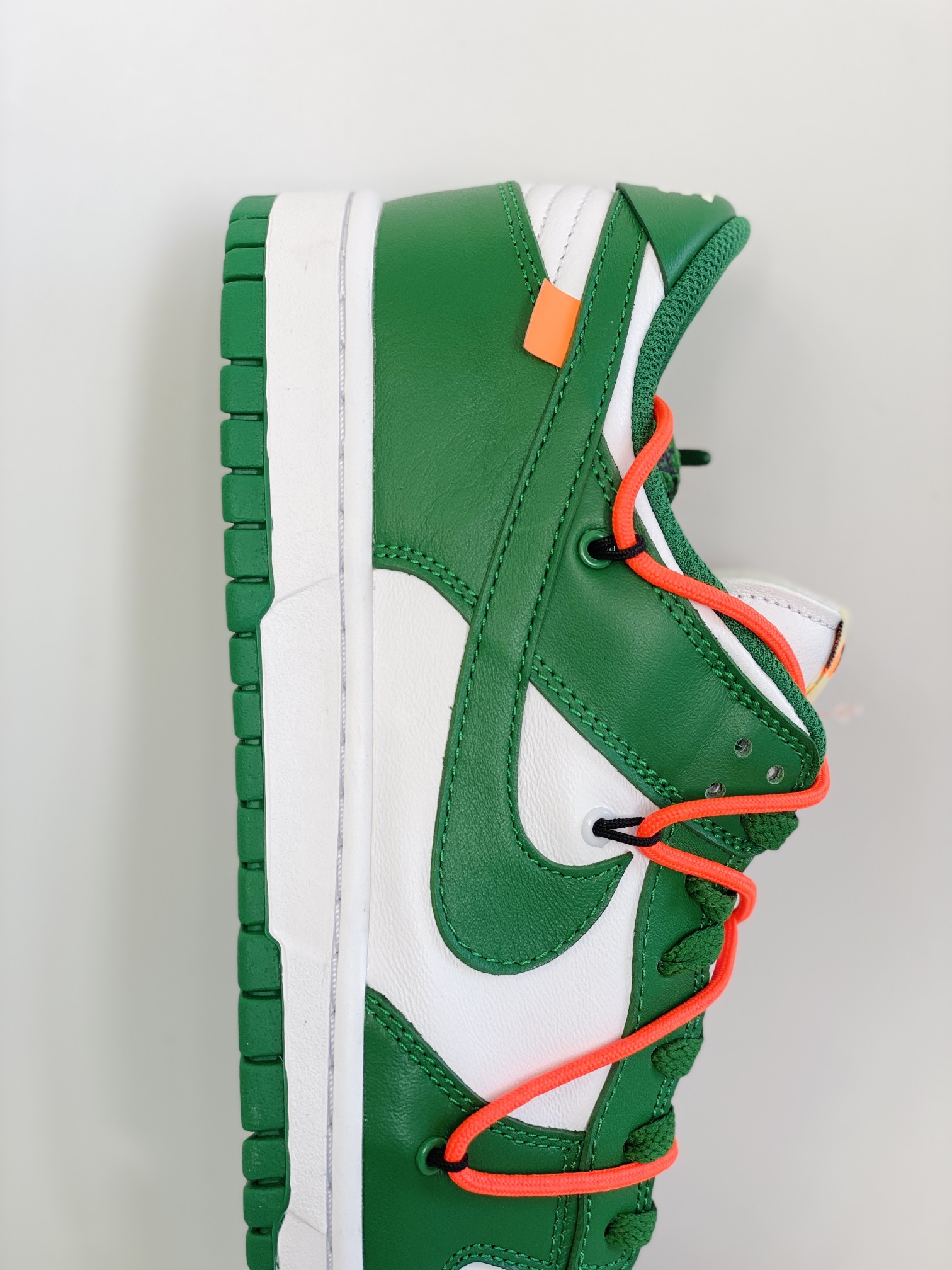 Off-White Duunk  Low LTHR OW 联名 白绿 低筒 板鞋 休闲鞋 滑板鞋 男鞋 女鞋 CT0856-100