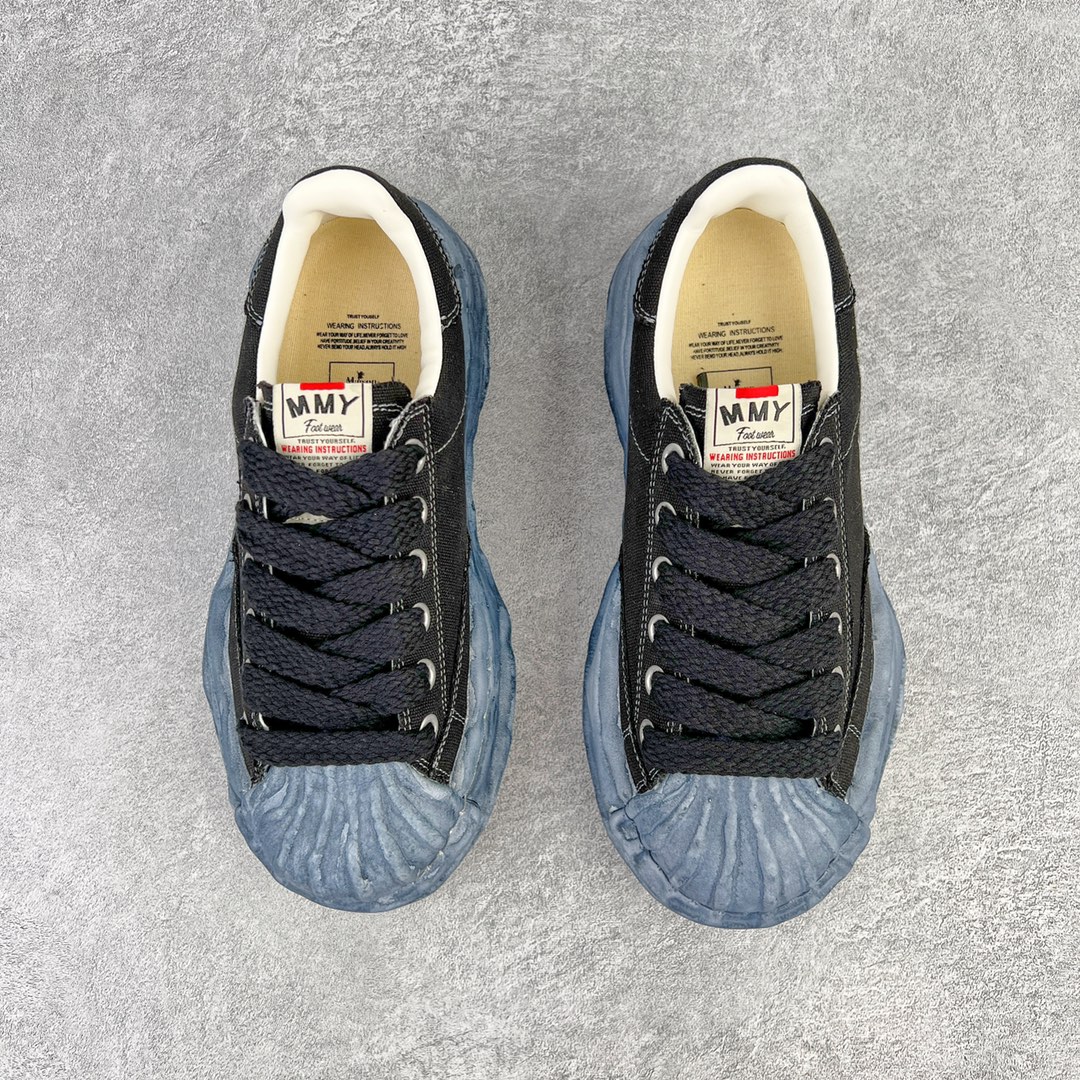 MIHARA YASUHIRO Original MMY 三原康裕 黑灰 低筒 溶胶鞋 帆布鞋 板鞋 休闲鞋 增高鞋 男鞋 女鞋 A08FW710