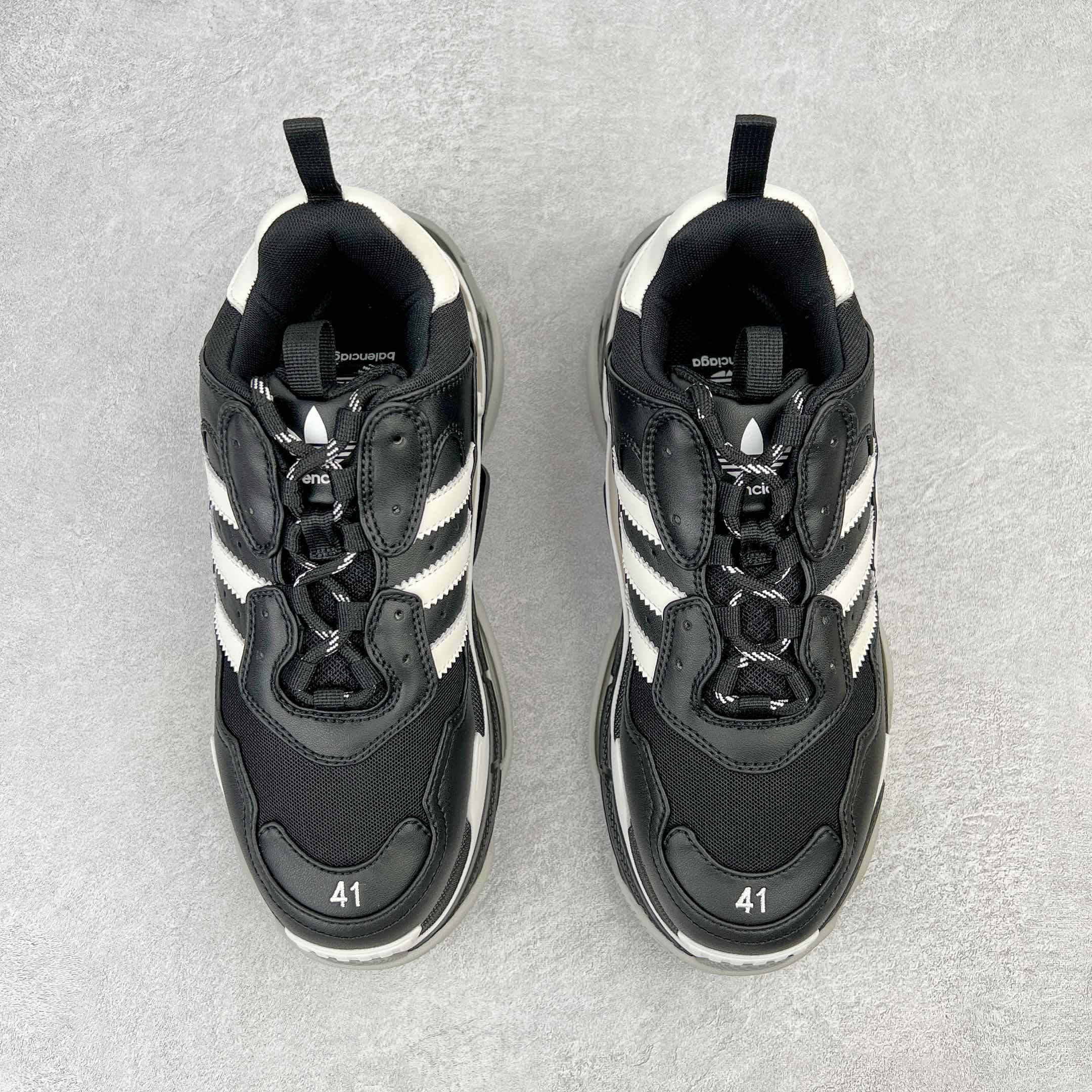 Adidas Balenciaga Track 1.0 巴黎世家 黑色 老爹鞋 运动 复古板鞋 休闲鞋 男鞋 女鞋 710021W2ZB19112