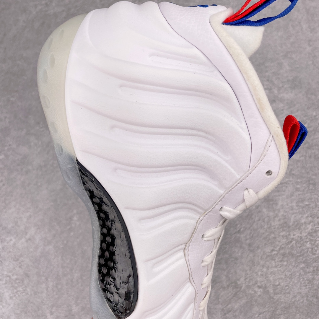 NIKE Air Foamposite One USA Vandalized 美国喷 红蓝鸳鸯 喷泡 篮球鞋 男鞋 碳板 AA3963-102