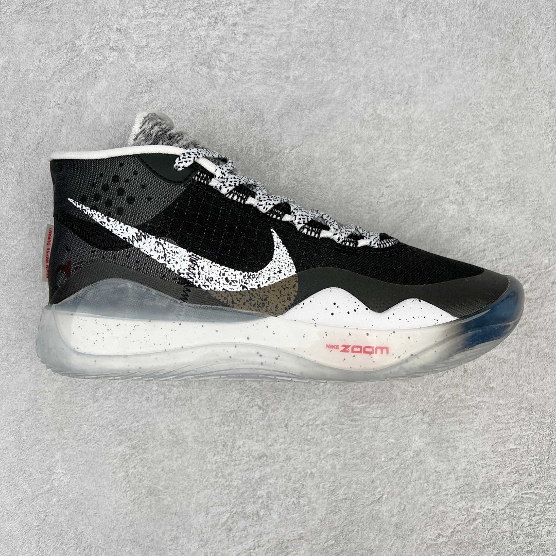 Zoom KD 12 杜兰特 12 黑色 高筒 减震防滑 实战鞋 篮球鞋 运动鞋 男鞋 AR4230-002