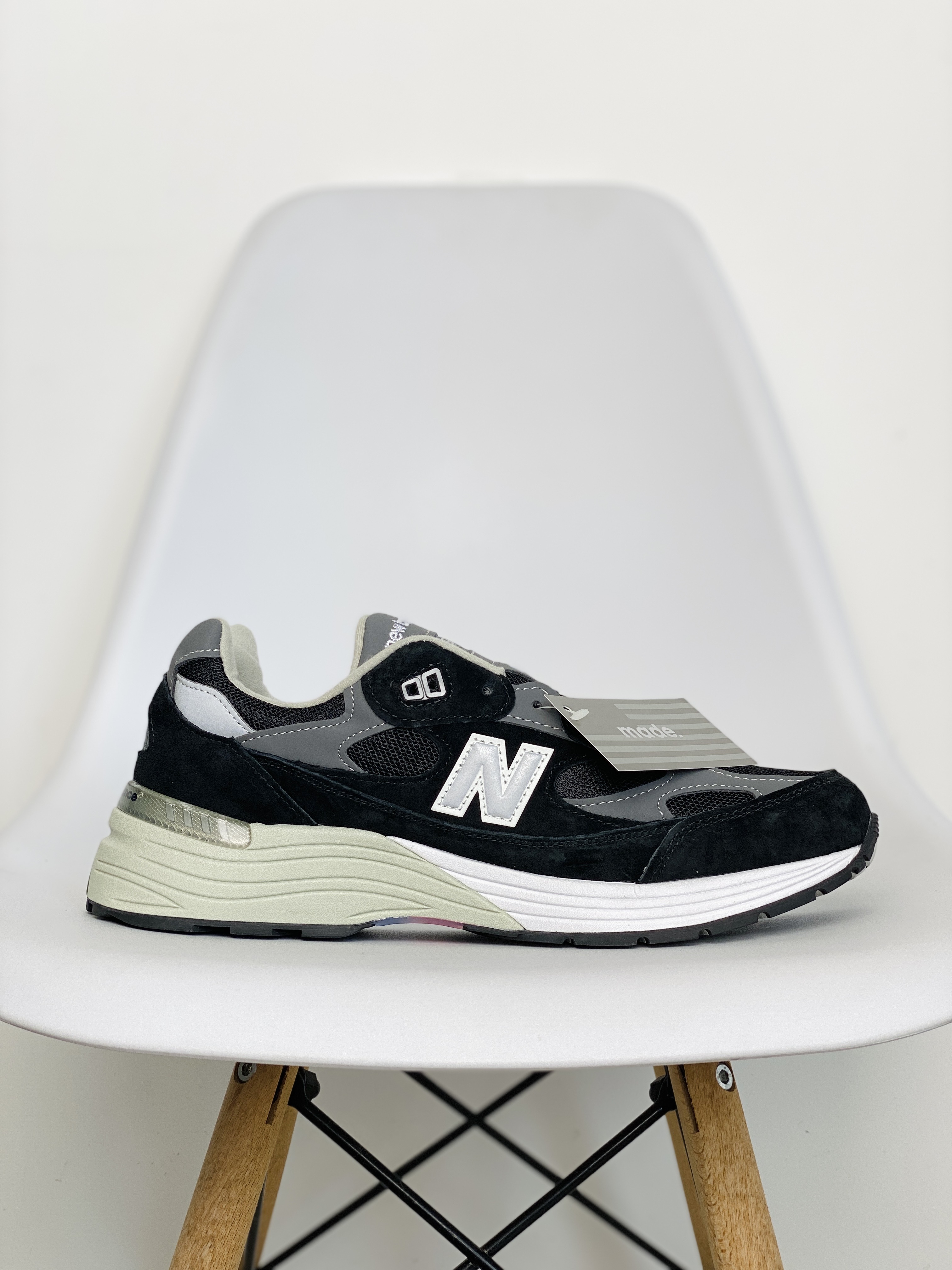New Balance 992 黑色 美產  低筒 复古跑鞋 休闲鞋 运动鞋 男鞋 女鞋  M992EB